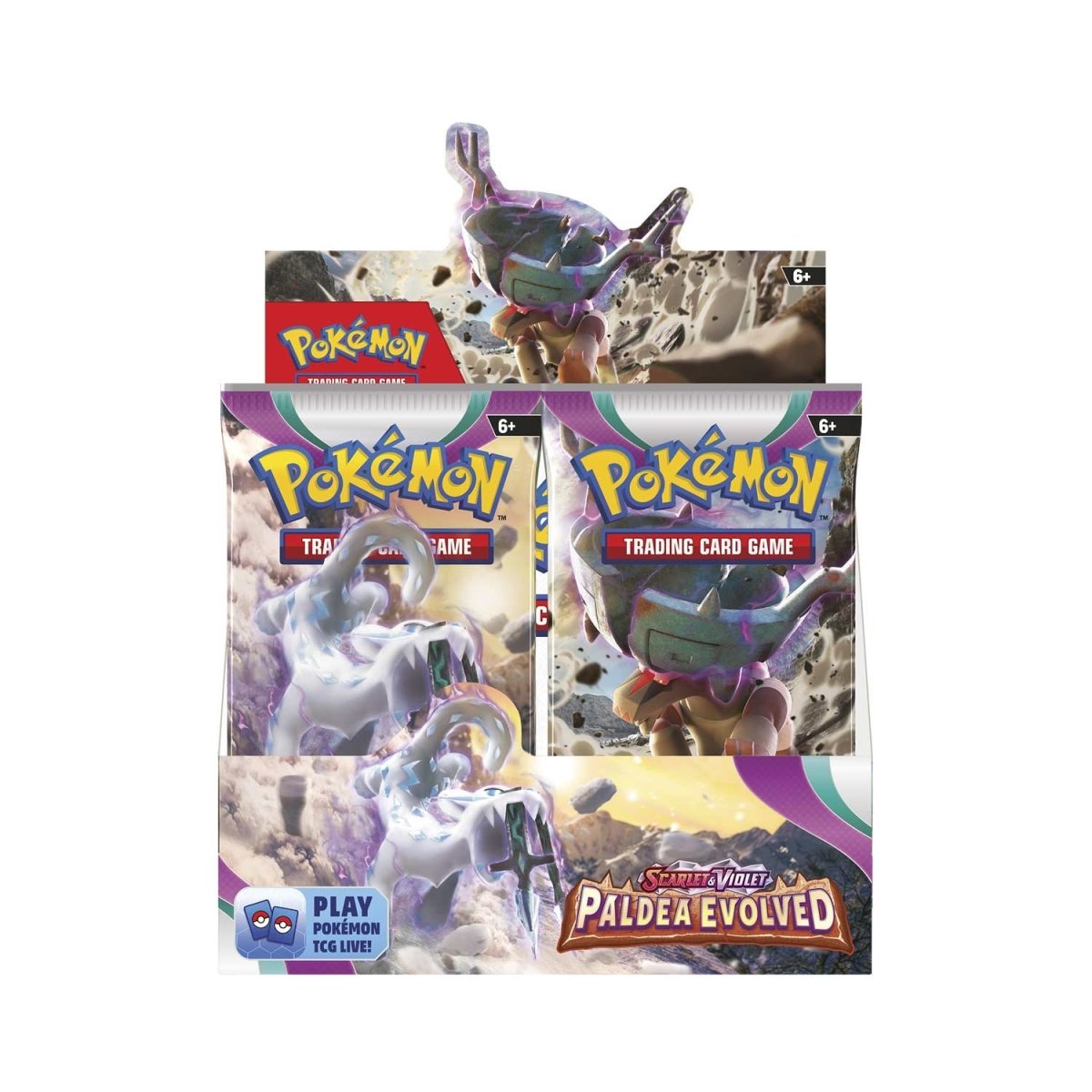 Booster Box Evoluções em Paldea Cartas Pokémon Tcg Copag