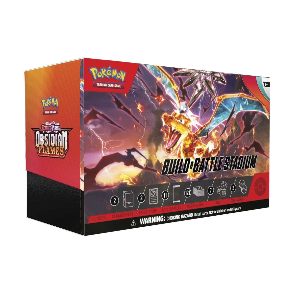 Pokémon TCG: Scarlet & Violet-Obsidian Flames Build & Battle