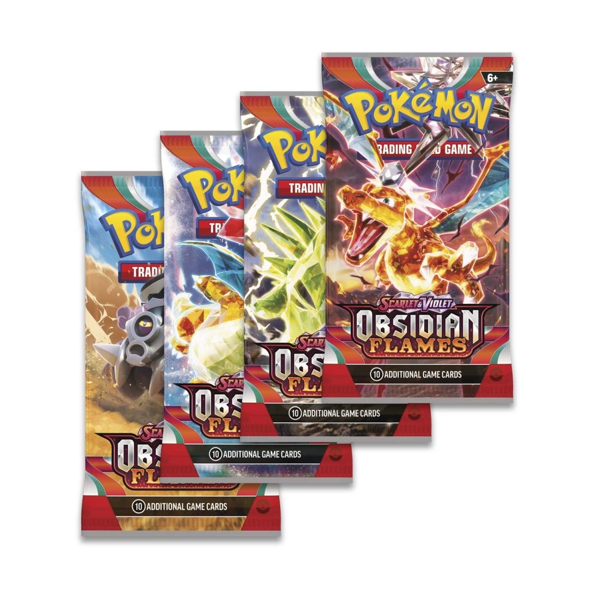 Pokemon Trading Card Game Pokemon Trading Card Game Scarlet & Violet  Obsidian Flames | Sealed Booster Box of 36 Packs