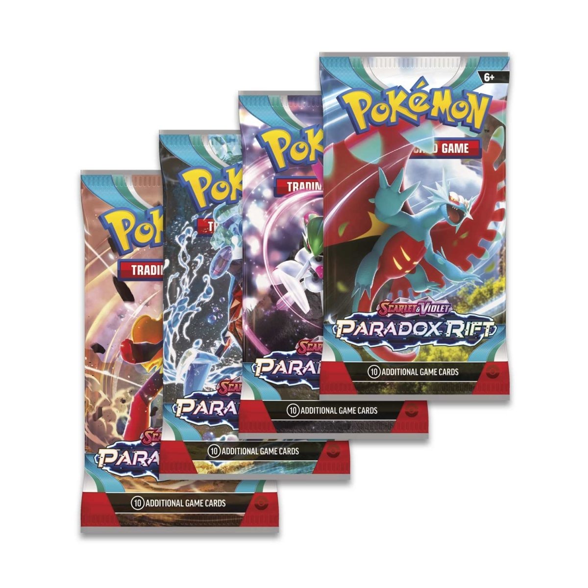 Pok mon TCG Scarlet Violet Paradox Rift Booster Pack 10 Cards 