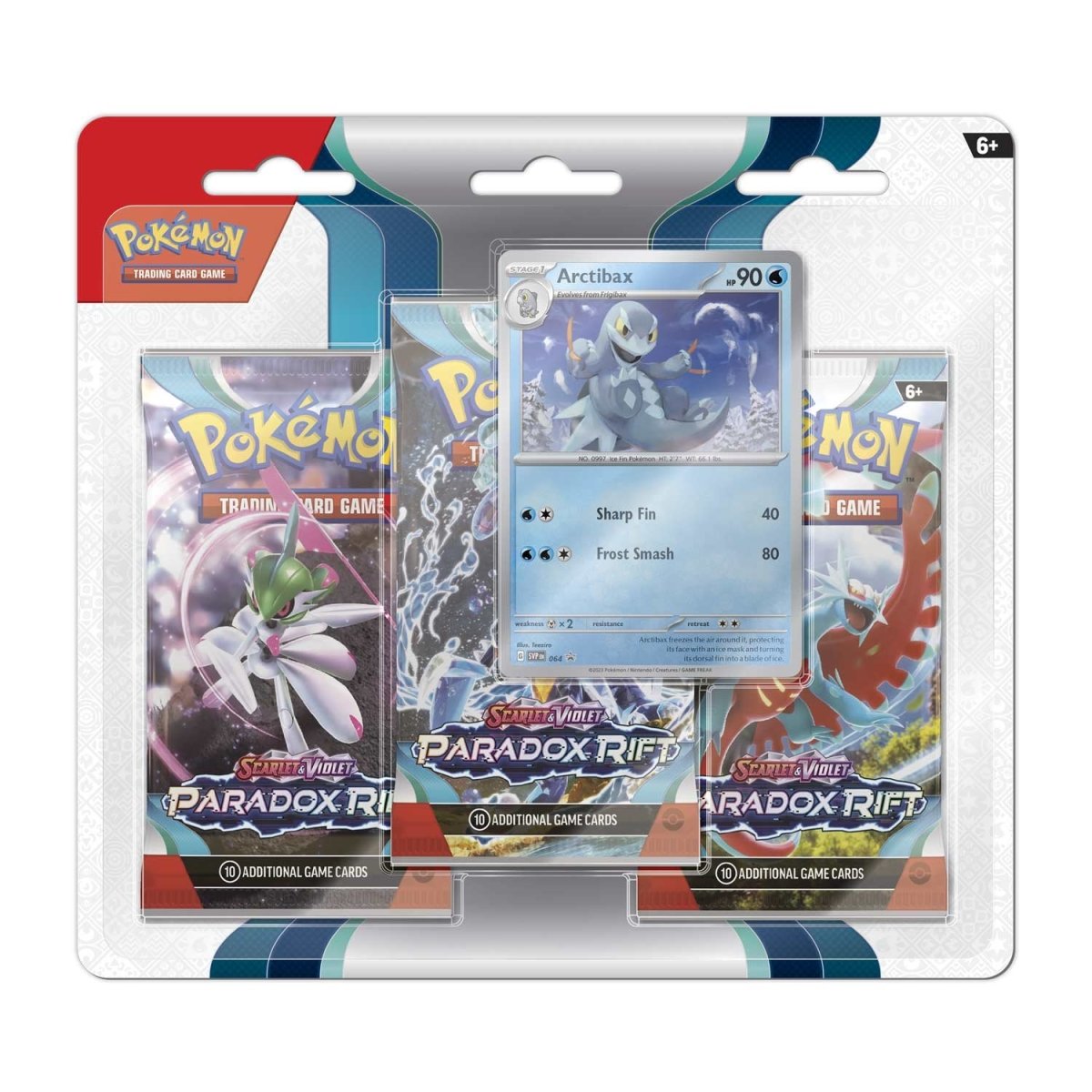 Pok mon TCG Scarlet Violet Paradox Rift 3 Booster Packs Arctibax