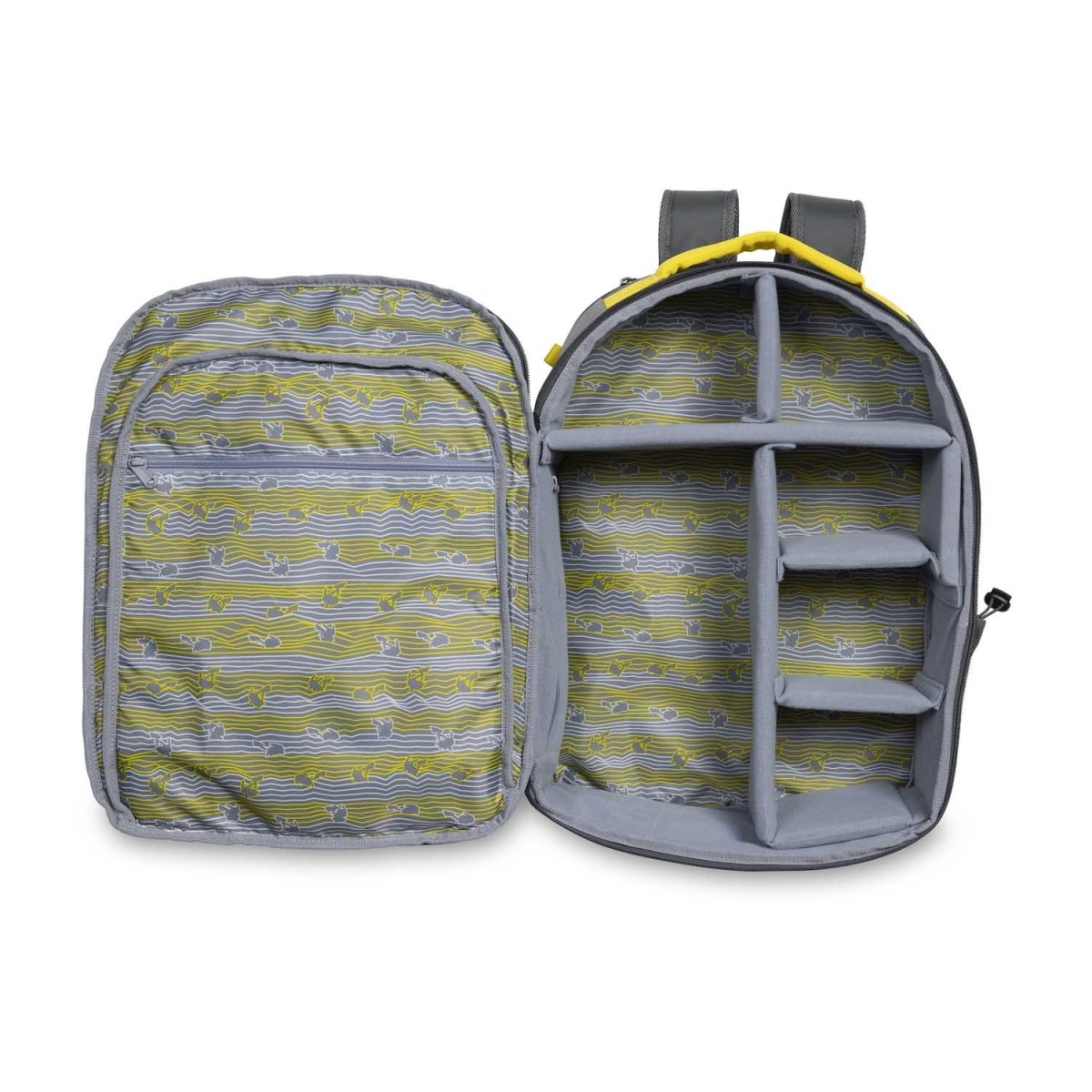 Pokémon Everyday Bags: Gray & Yellow TCG Backpack