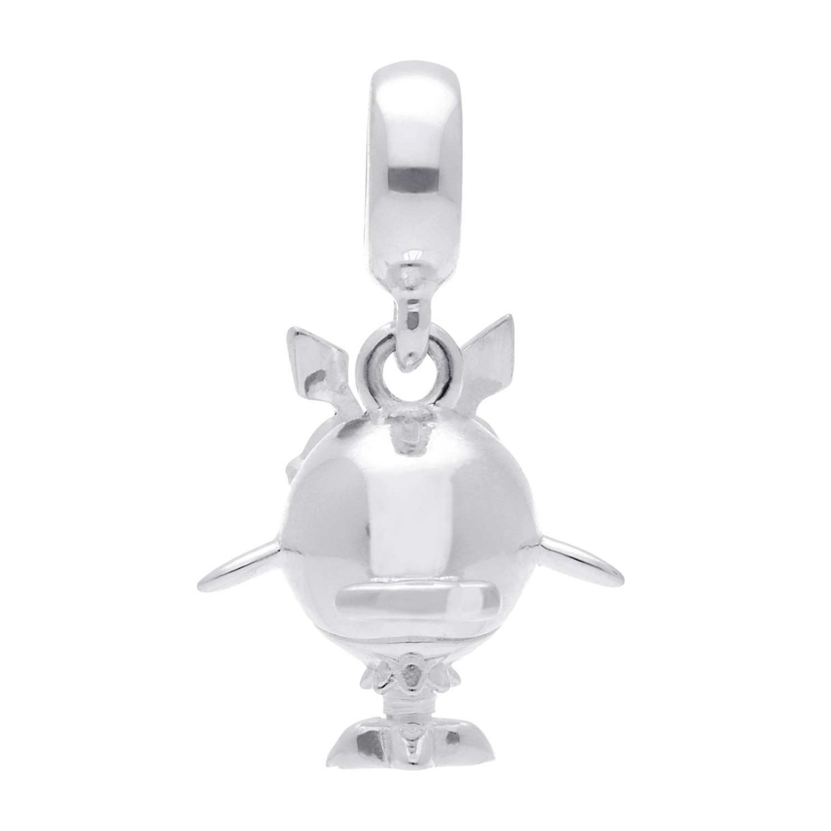 Pokémon Jewelry - Charms: Hoothoot Sterling Silver Dangle