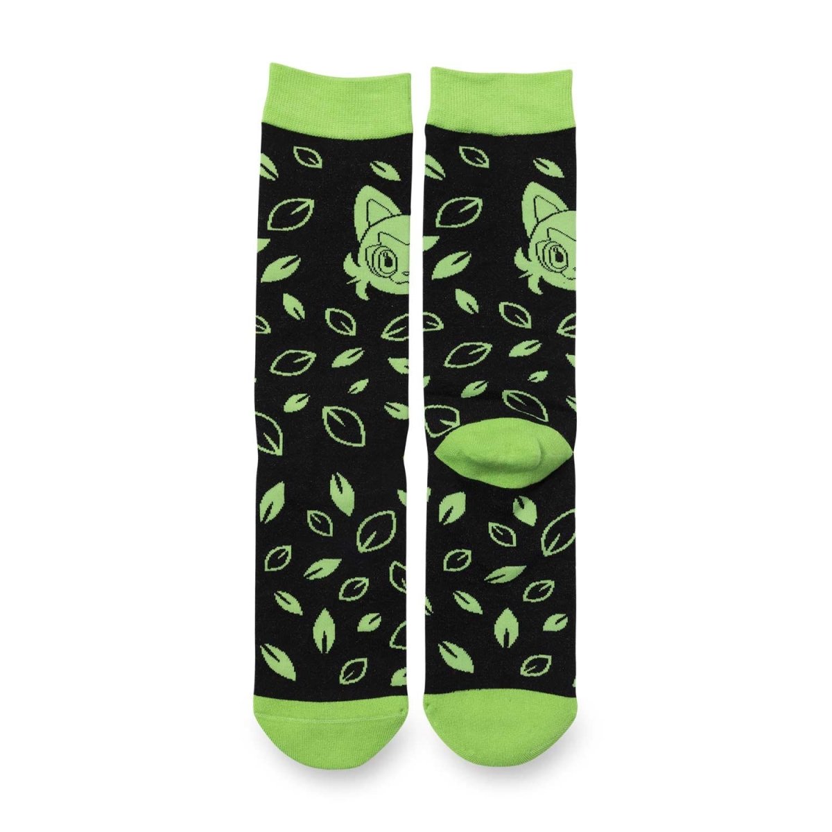 Chaussettes Twin City Rayées Vertes Et Noires - Taille Small (6-8)
