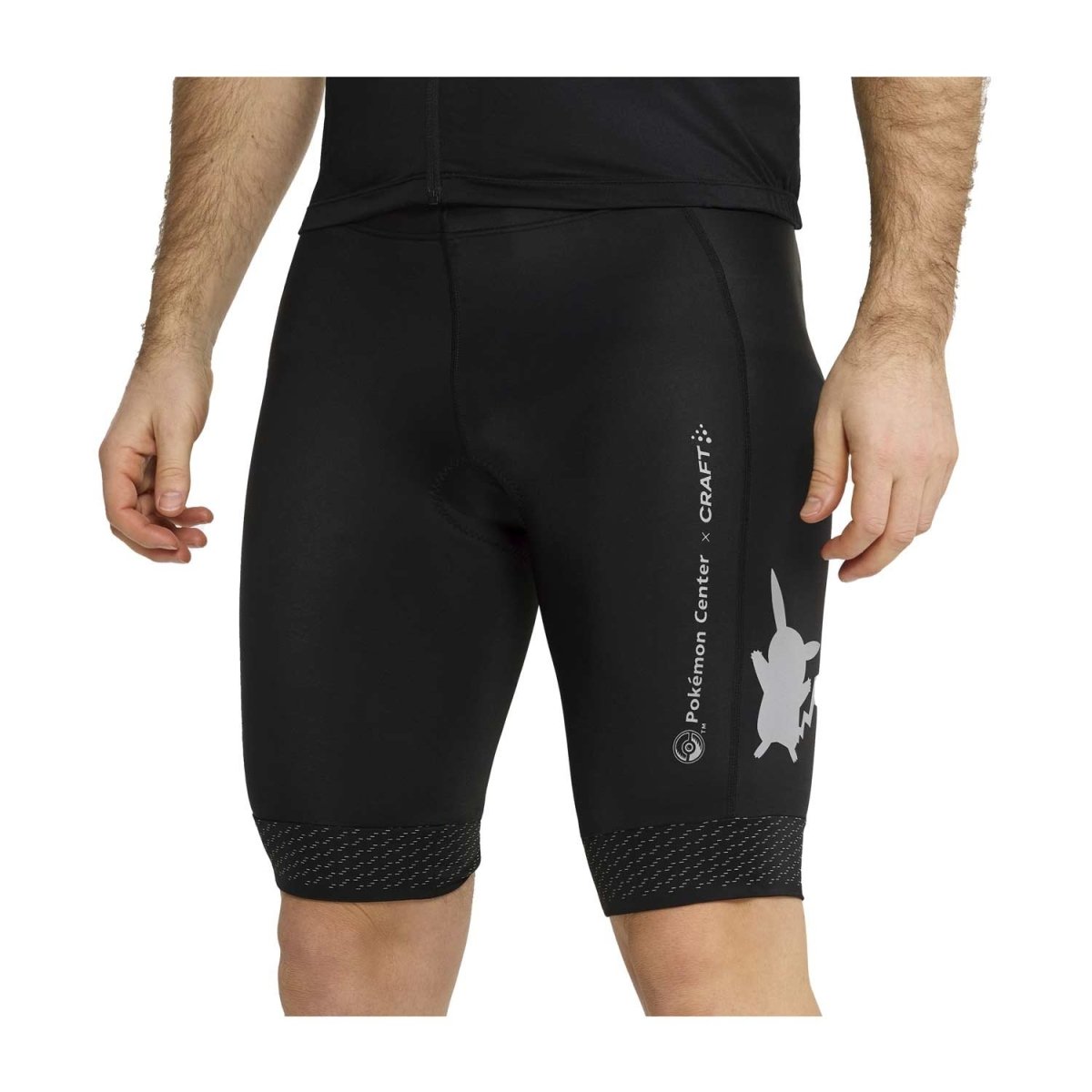 Pokémon Center × Craft: Pikachu Endur Lumen Black Shorts