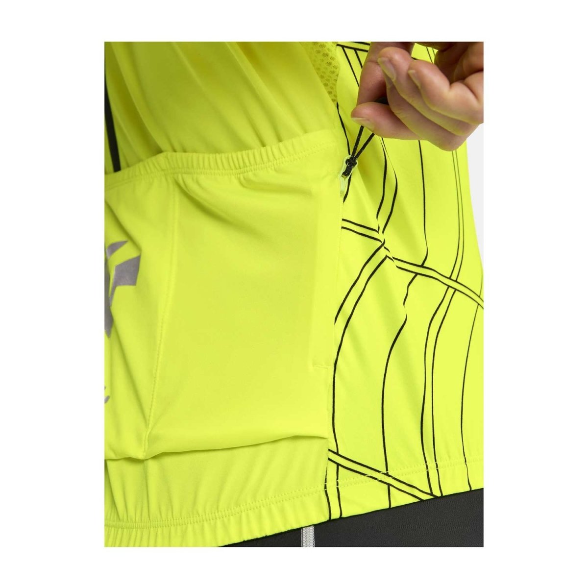あーす　CRAFT×ポケモンコラボ　サイクルジャージS Pokémon Center × Craft: Pikachu Endur Lumen Yellow Jersey