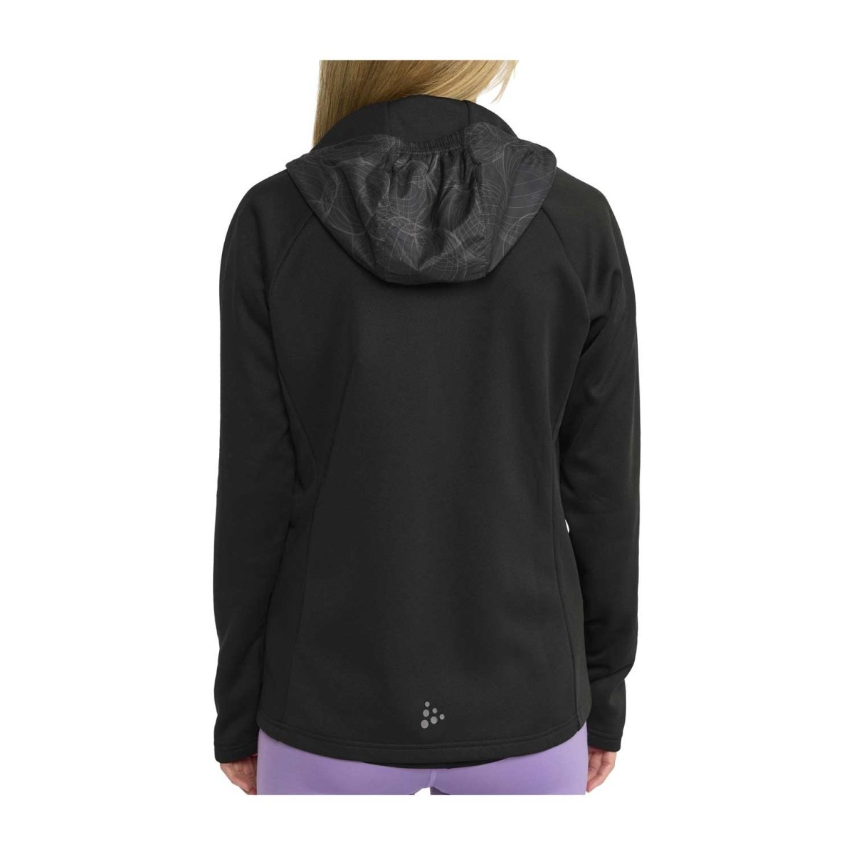 Hooded sale jersey jacket