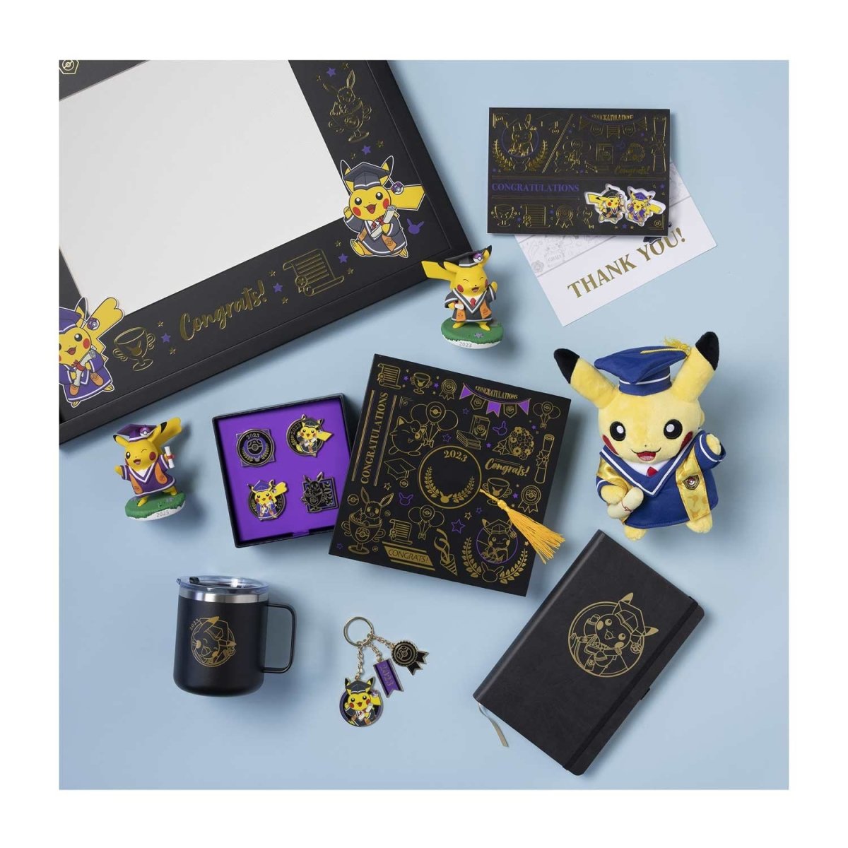 Graduation Pikachu 2023 Pokémon Pin Box Set (4-Pack