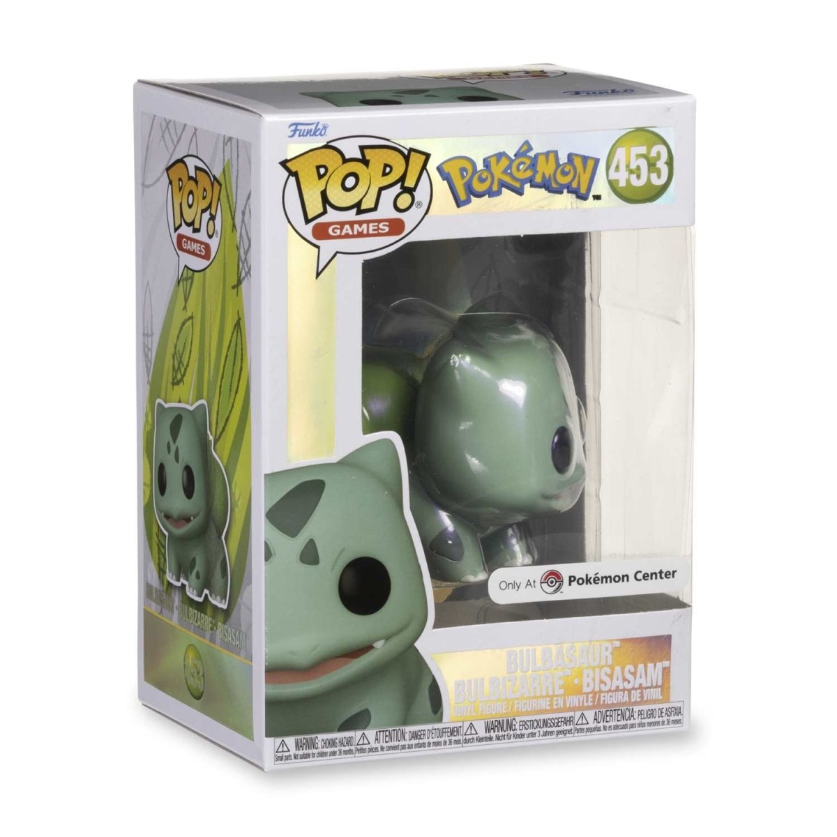 Pokekalos on X: #PokémonGoodies : nouvelle figurine Funko Pop! Pokémon de  Bulbizarre perlescente disponible sur le site du Pokémon Center US/UK   / X