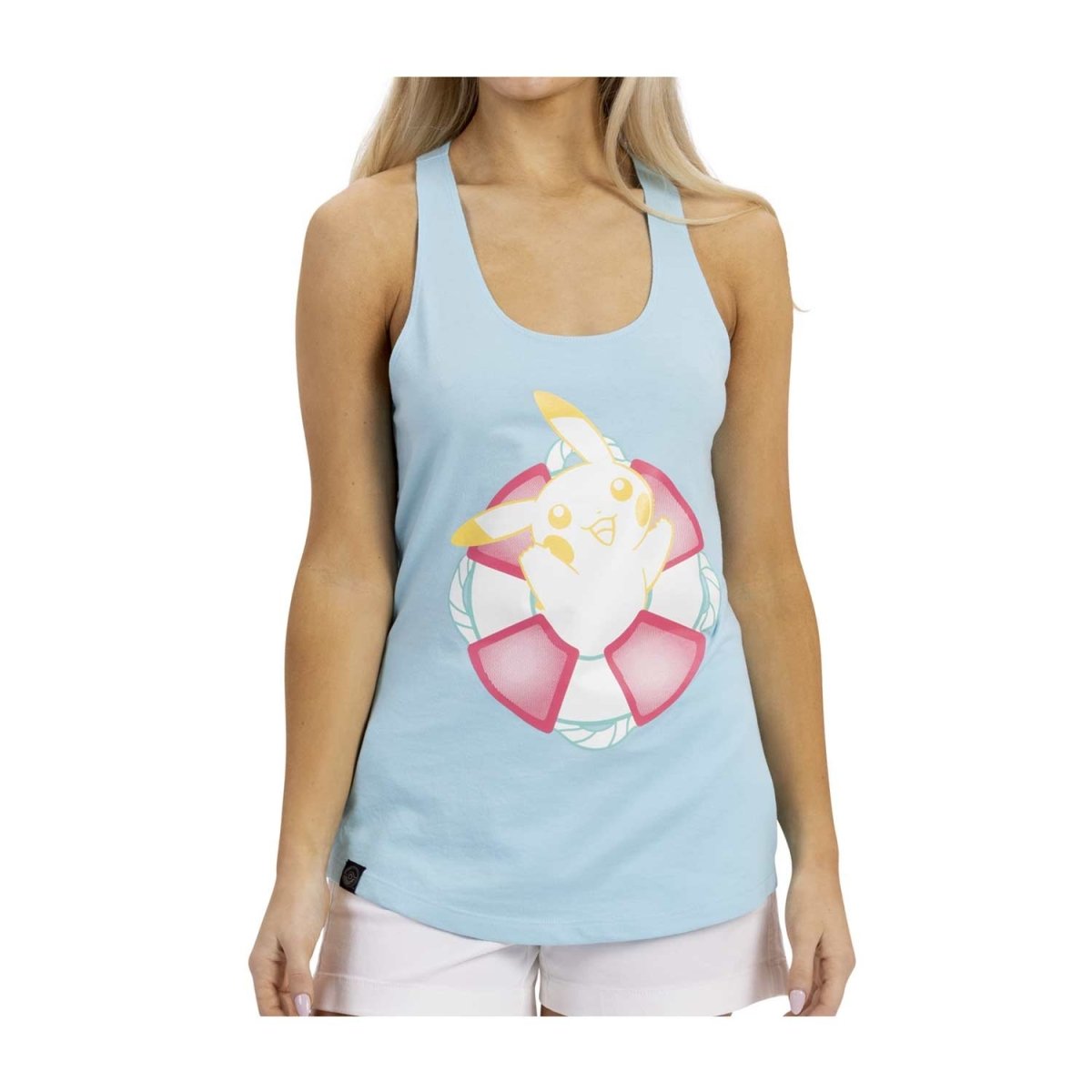 Pikachu Pokémon Summer Days Light Blue French Terry