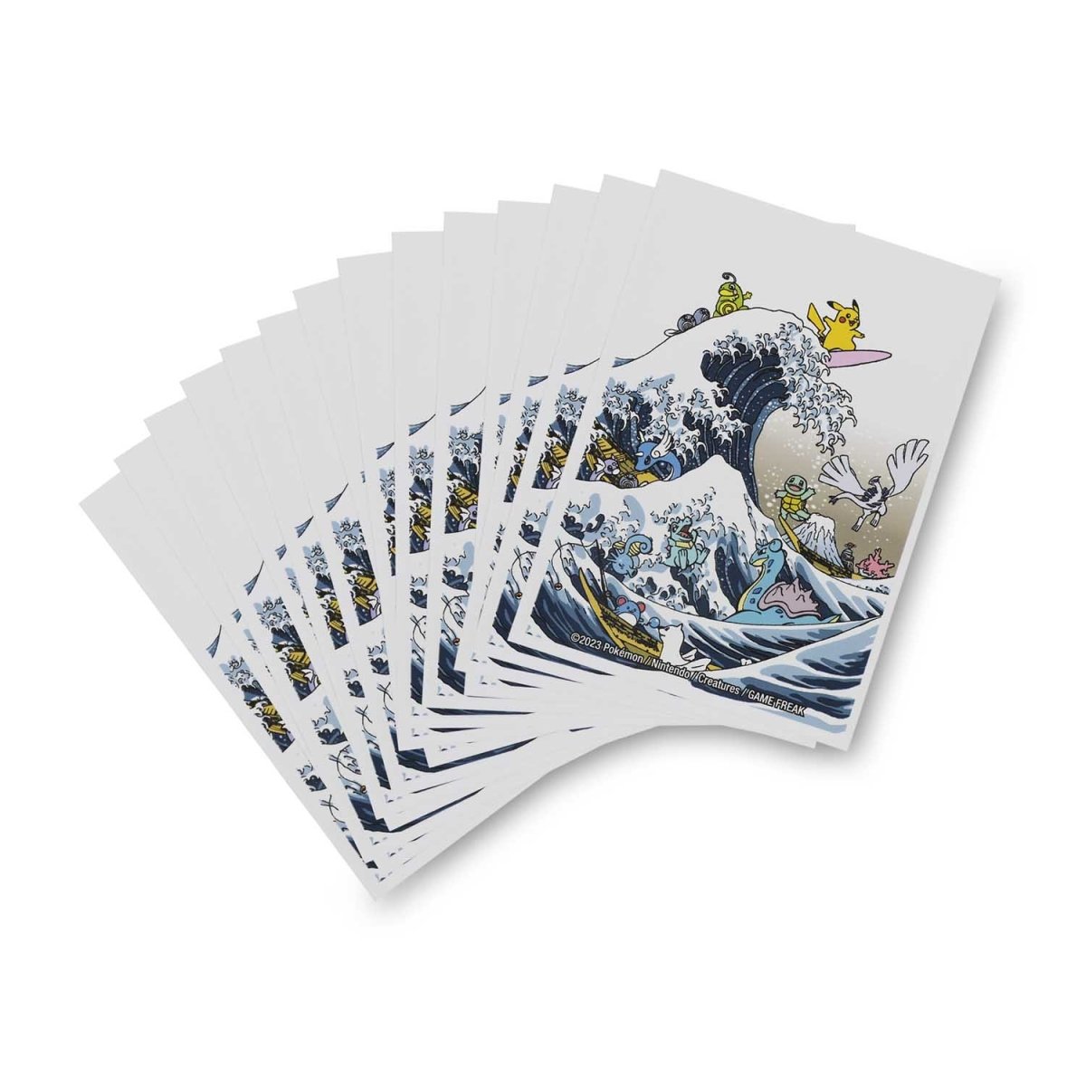 Pokémon TCG: Great Wave Pikachu & Friends Card Sleeves (65 Sleeves)
