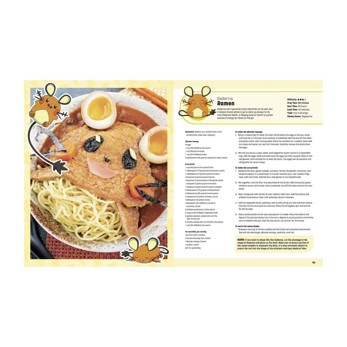 Pretty Character Artistic Bento Box Pokemon..etc /Japanese Cooking Recipe  Book