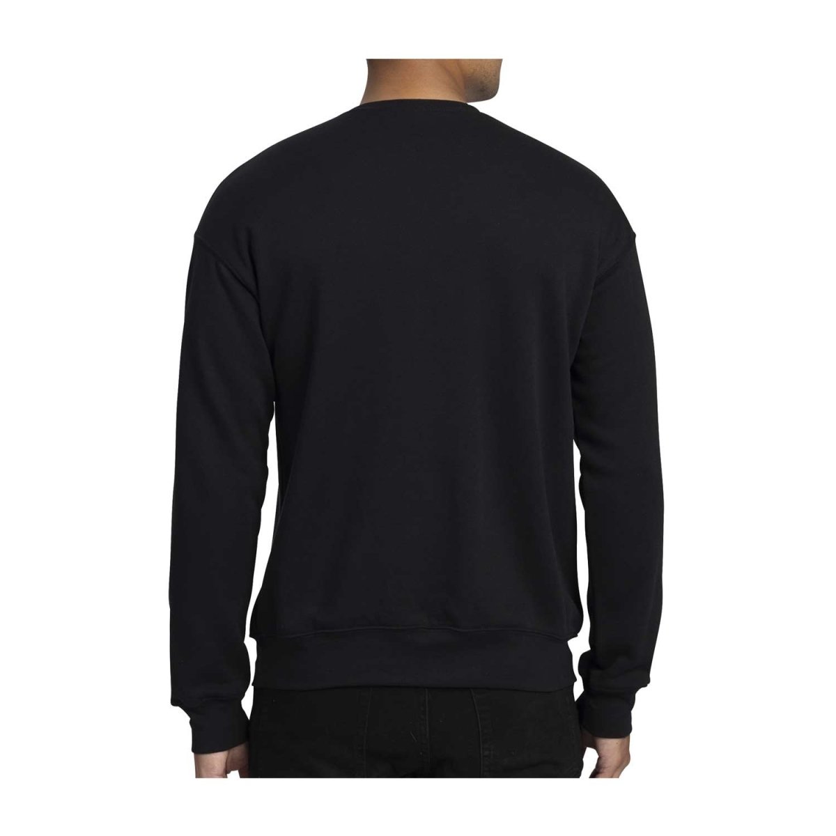 Allister Pokémon Trainers Black Oversize Drop-Shoulder Crew Neck