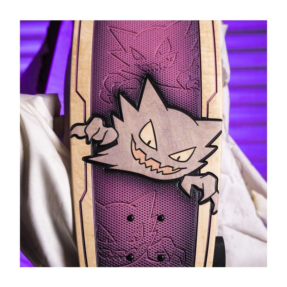 Pokémon Center × Bear Walker: Haunter Skateboard | Pokémon Center