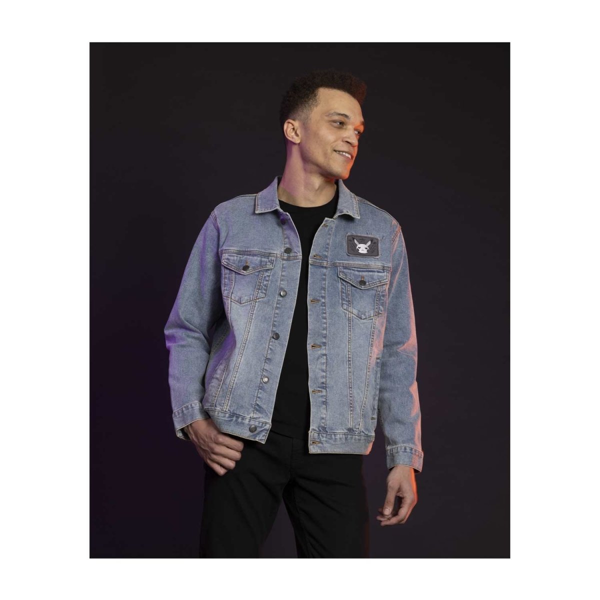 Pikachu Marvelous Misfits Light Denim Jacket | Pokémon Pikachu Marvelous Misfits Light Denim Jacket | Pokémon