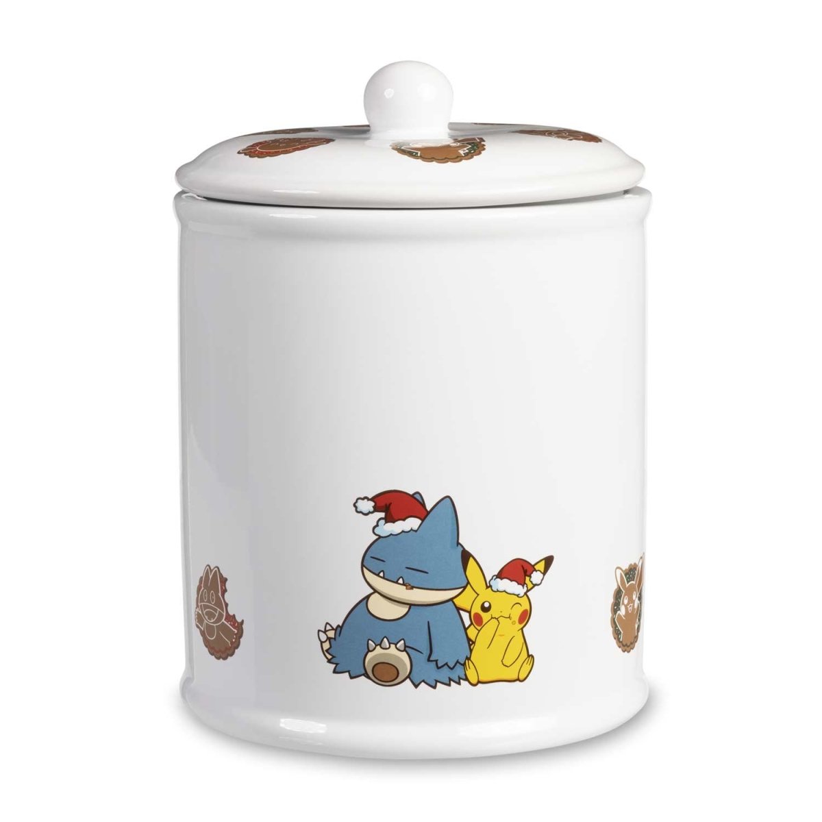 Pikachu & Munchlax Pokémon Holiday Cookie Jar | Pokémon Center