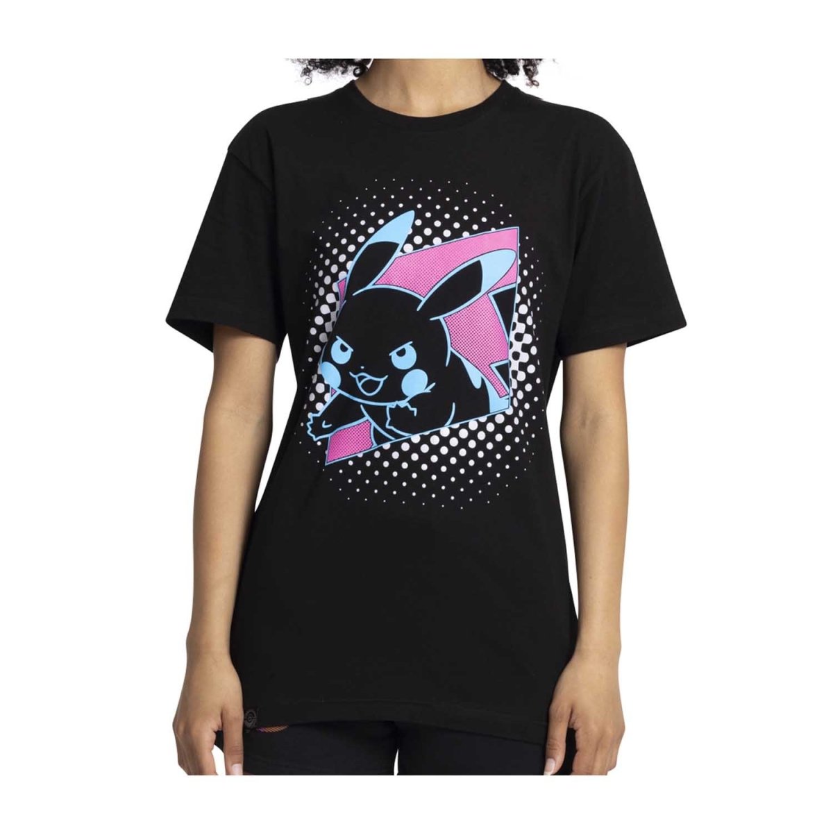 Pikachu Neon Pokémon Active Black, Pink & Blue Relaxed Fit