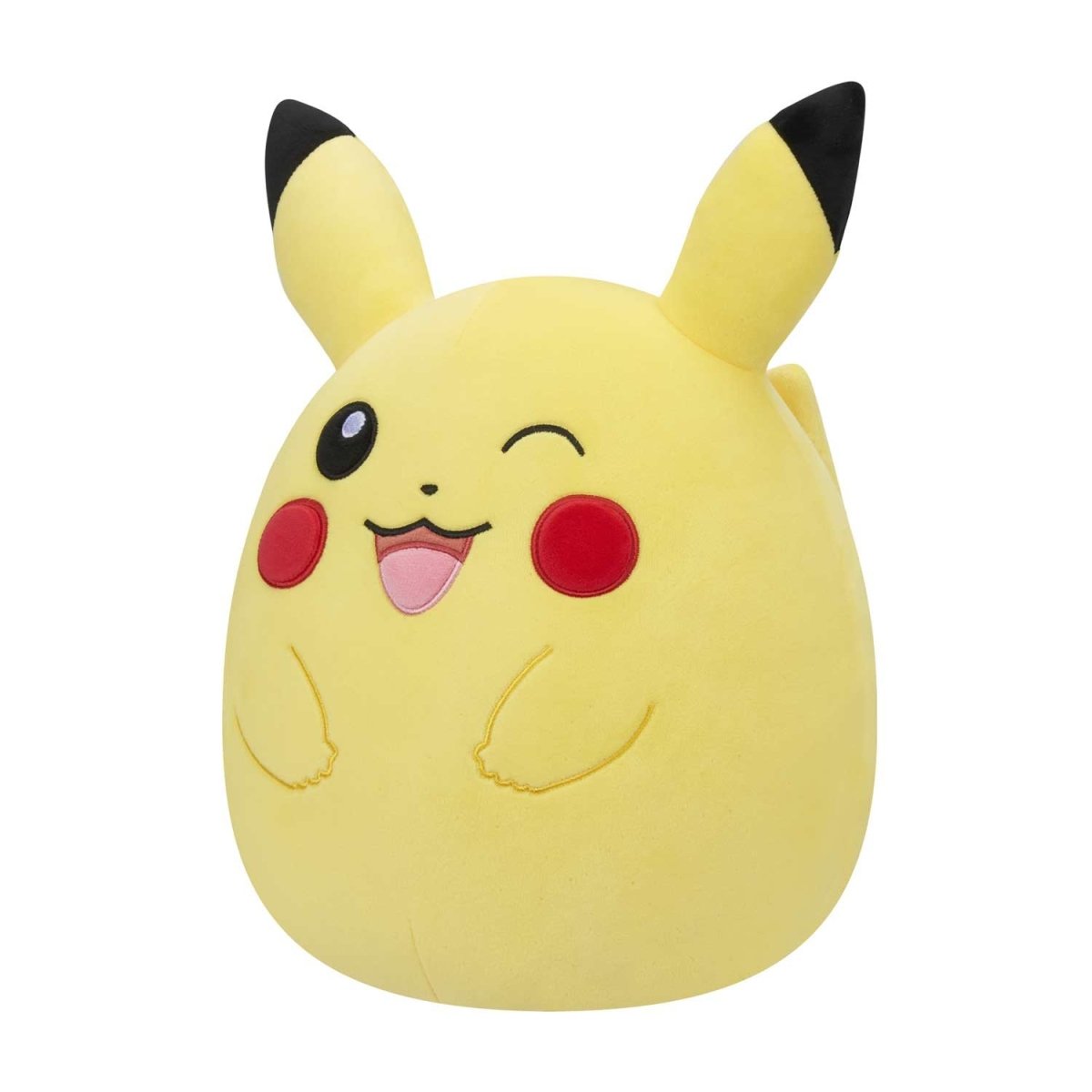 Winking Pikachu Squishmallows Plush - 12 In.