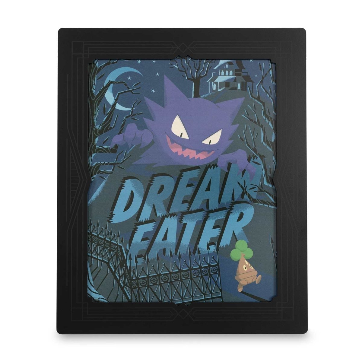Haunter Cinema Scares Metal Wall Art | Pokmon Center Official Site Haunter Cinema Scares Metal Wall Art | Pokmon Center Official Site