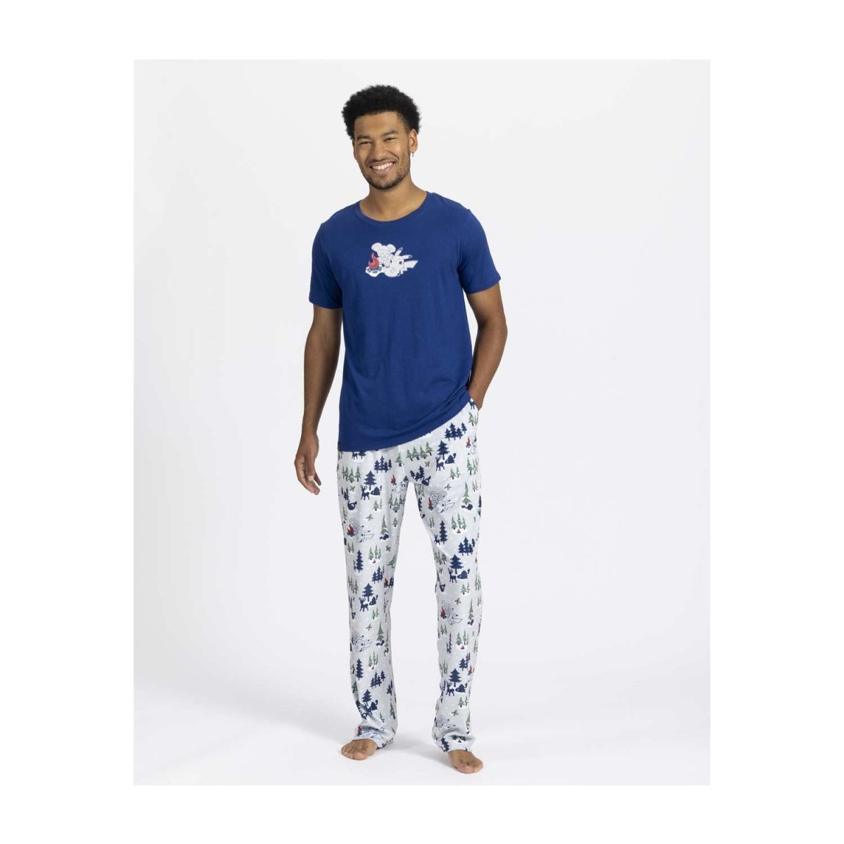 Cozy Campfire Friends Lounge Pants - Men