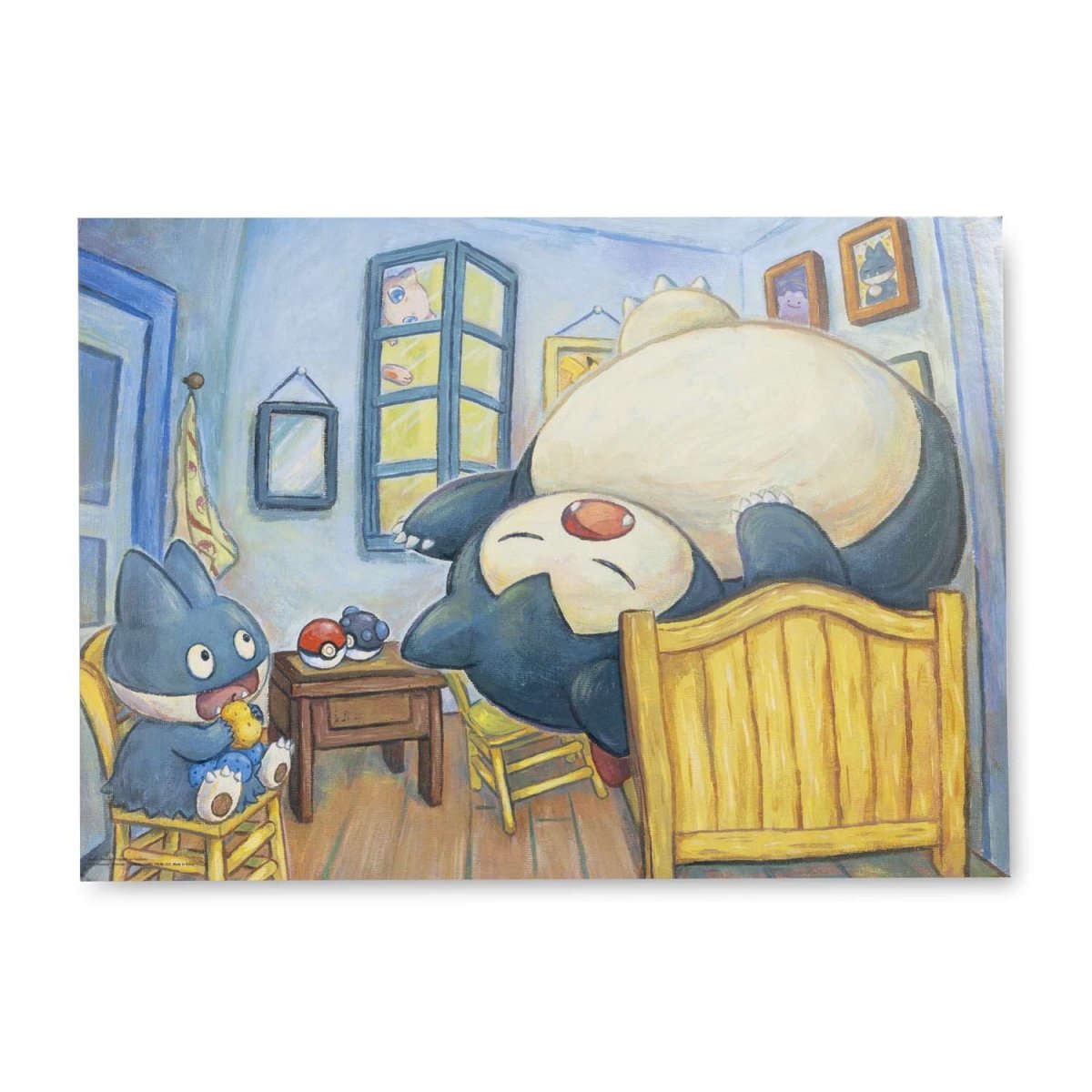 RIOさま パズル Pokémon Center × Van Gogh Museum: Munchlax & Snorlax Inspired by