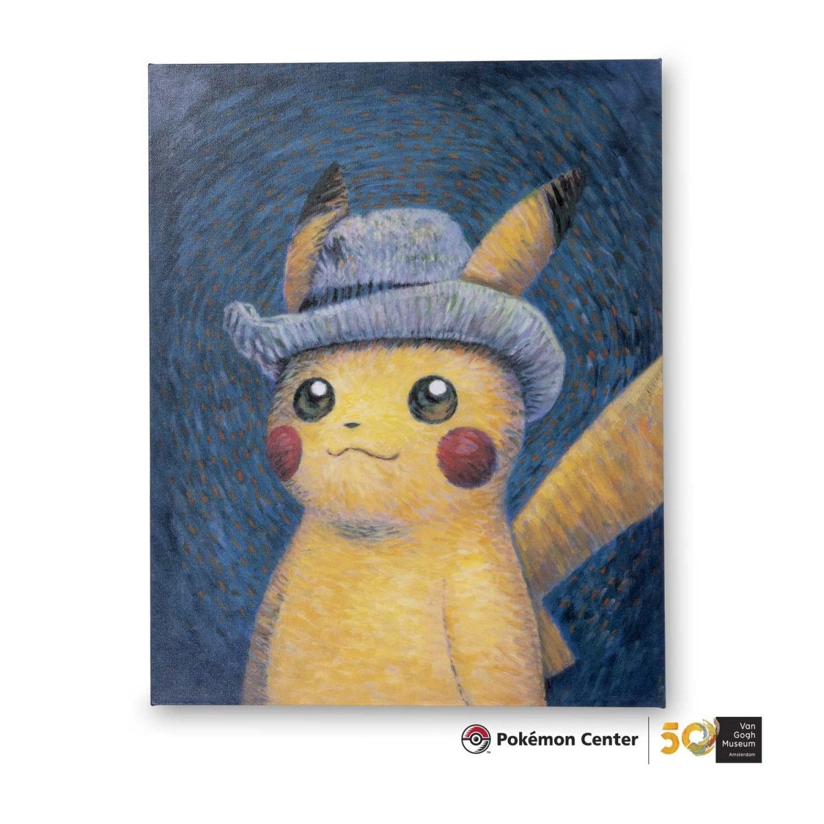 Van gogh pikachu poster