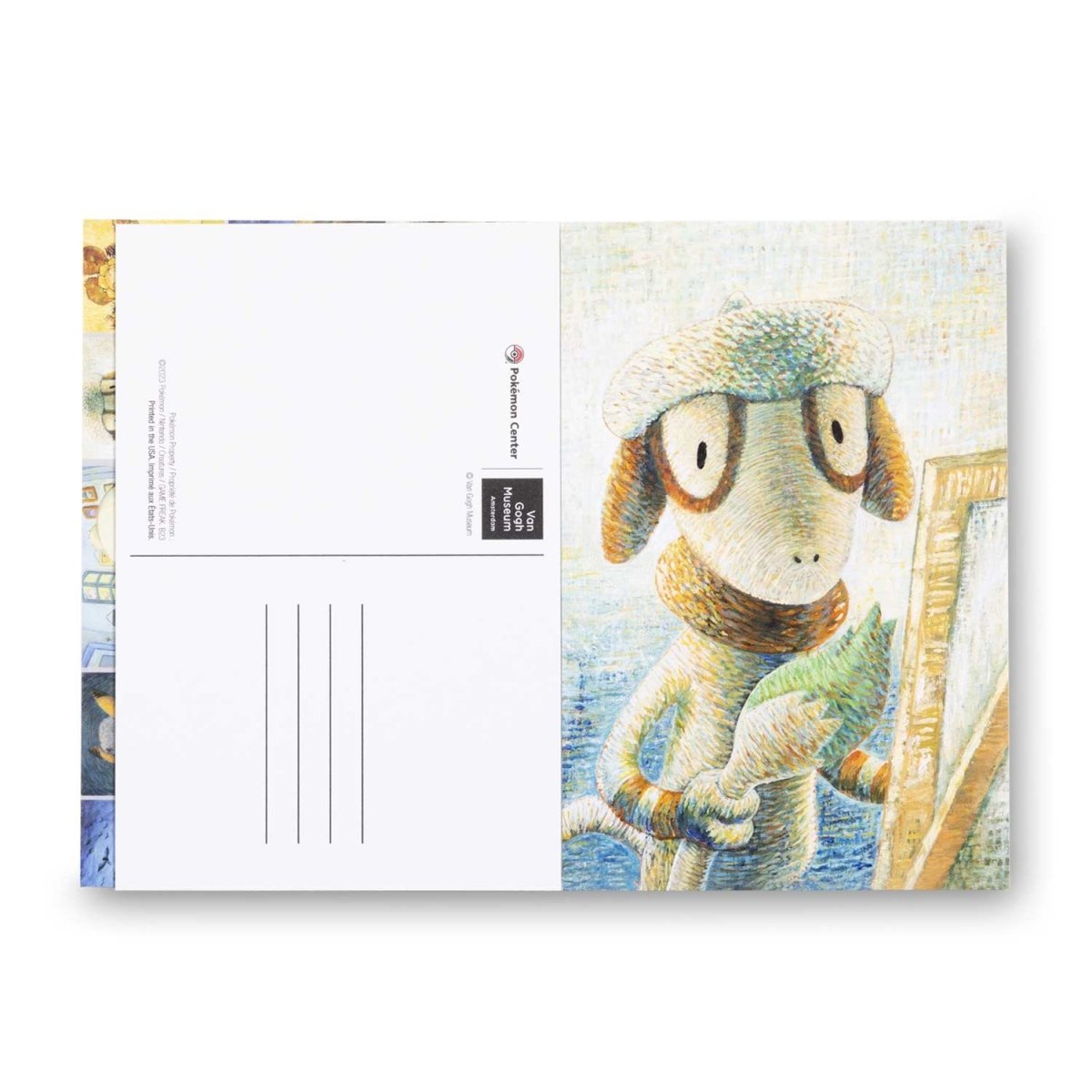 Pokmon Center  Van Gogh Museum: Pokmon Inspired by Paintings from the Van  Gogh Museum Amsterdam Postcards (12-Pack) | Pokmon Center Official Site