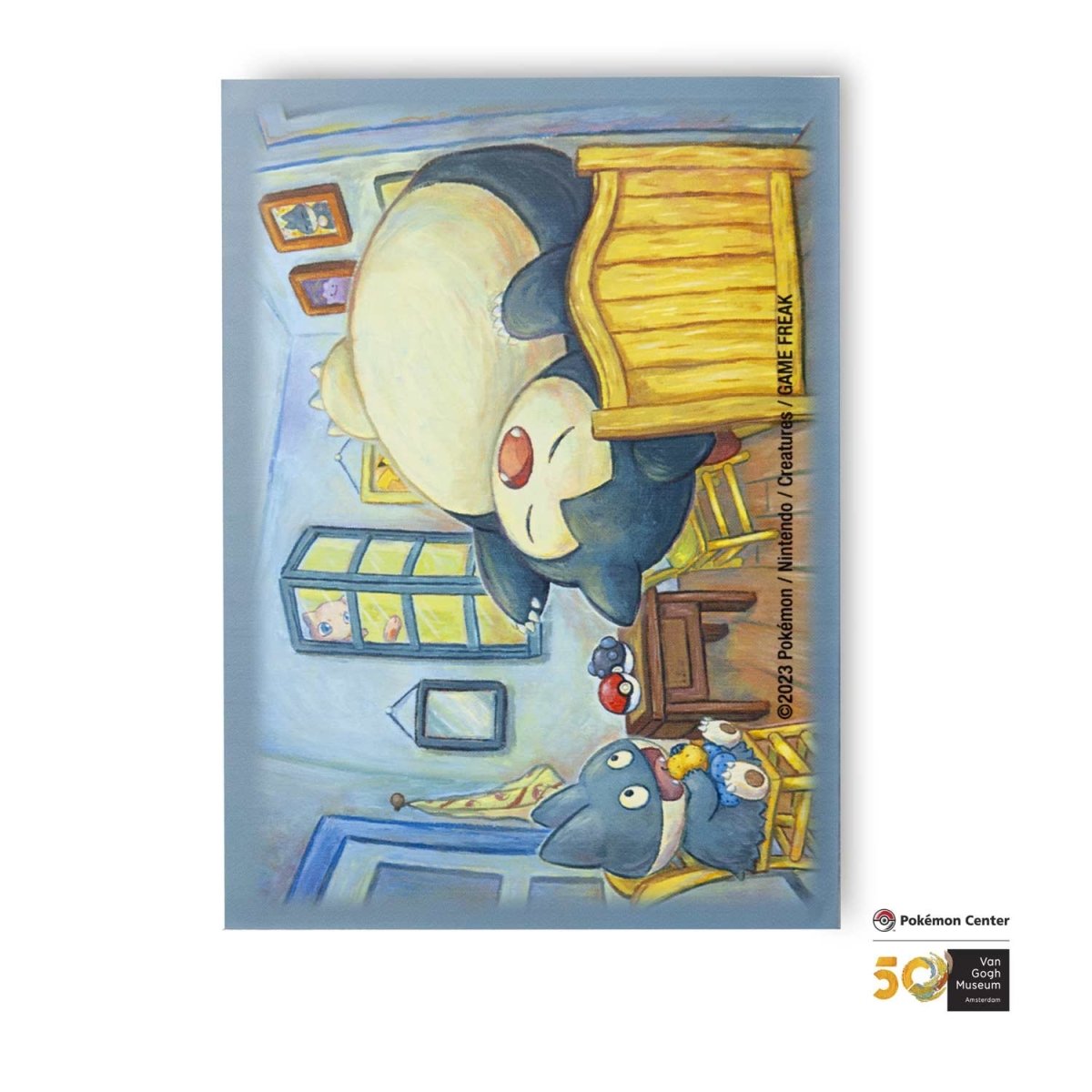 pokemon van gogh card sleeves Pokémon Center × Van Gogh Museum: Munchlax & Snorlax Inspired by The  Bedroom Card Sleeves (65 Sleeves)
