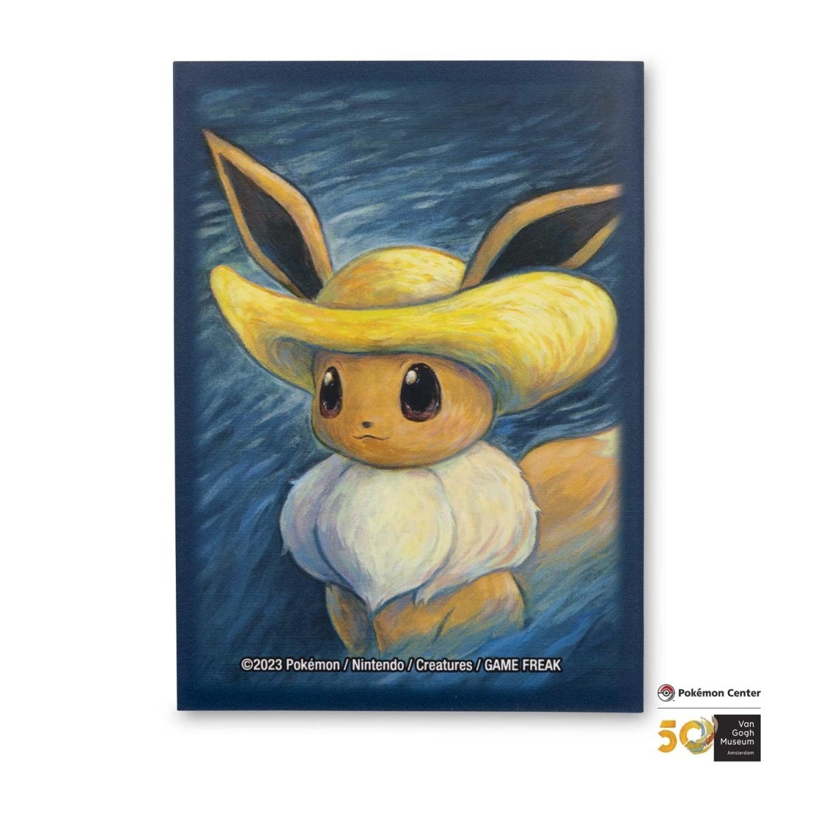 Pokemon Center x Van Gogh Museum: Eevee Inspired by Self-Portrait with  Straw Hat Card 65 Card Sleeves - US