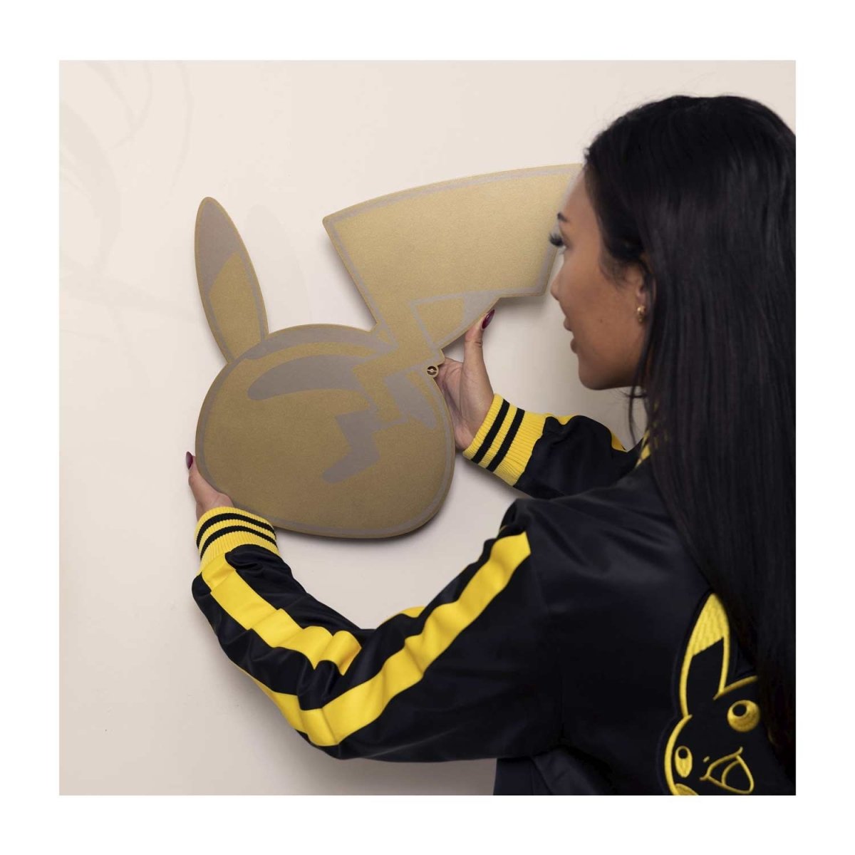 Pikachu Pokémon Home Accents Yellow Metal Wall Decor Pokémon Center