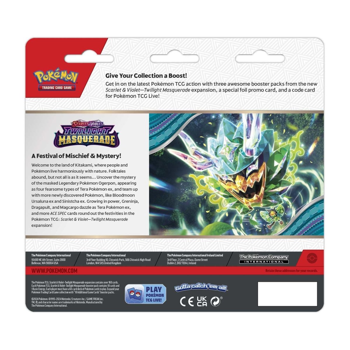 twilight masquerade booster box hit rate Pokemon Card Mask of Change Booster Box Twilight Masquerade sv6 Korean –  Pokioh