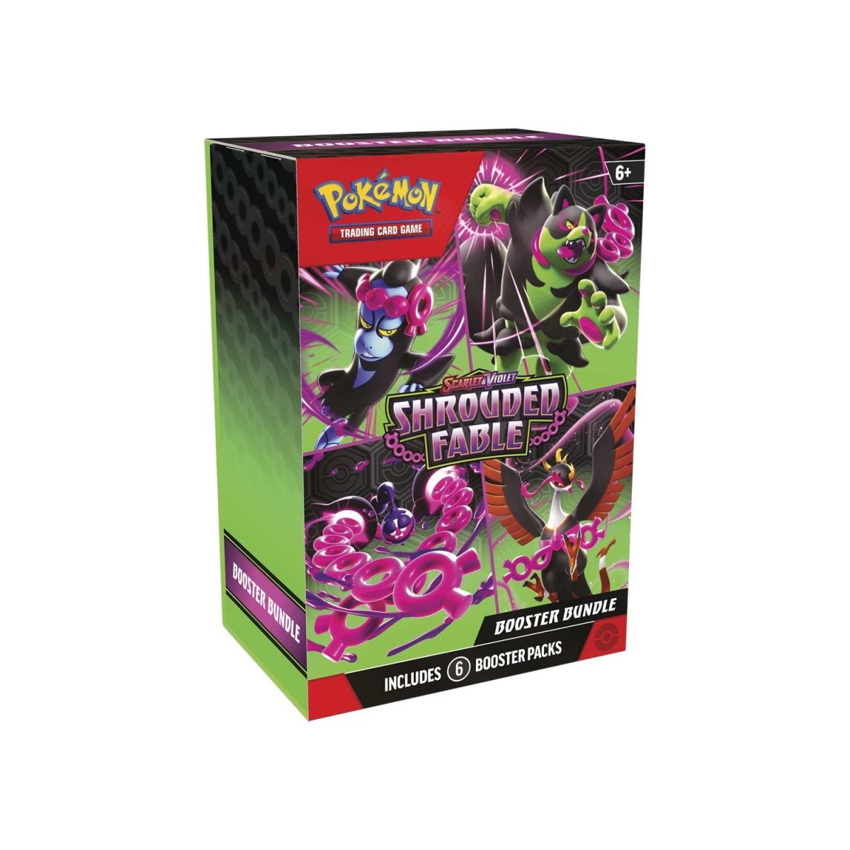 Pokmon TCG: Scarlet & Violet-Shrouded Fable Booster Bundle (6 Packs) |  Pokmon Center UK Official Site