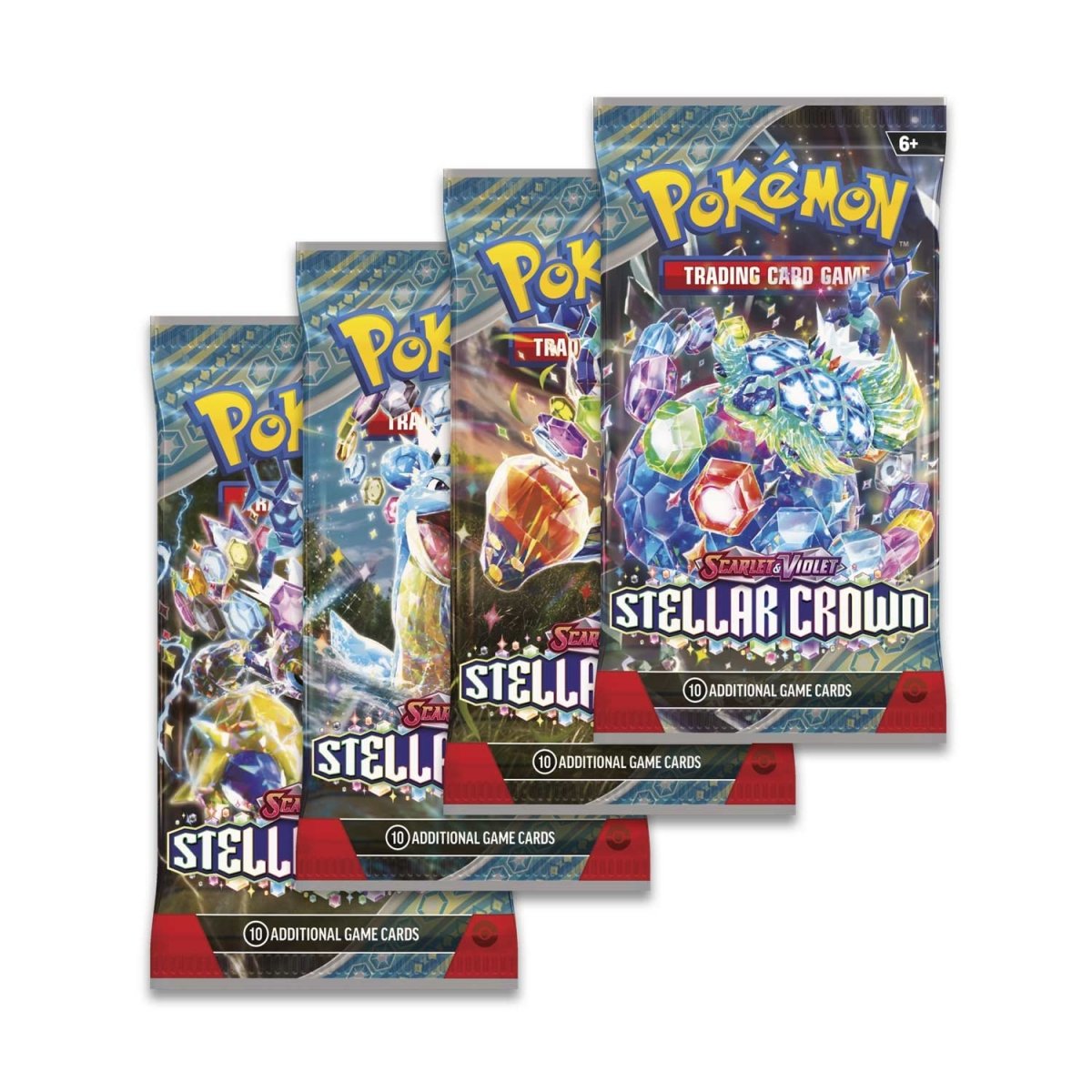 Pokémon TCG Scarlet & VioletStellar Crown Booster Pack (10 Cards) Pokémon Center Australia