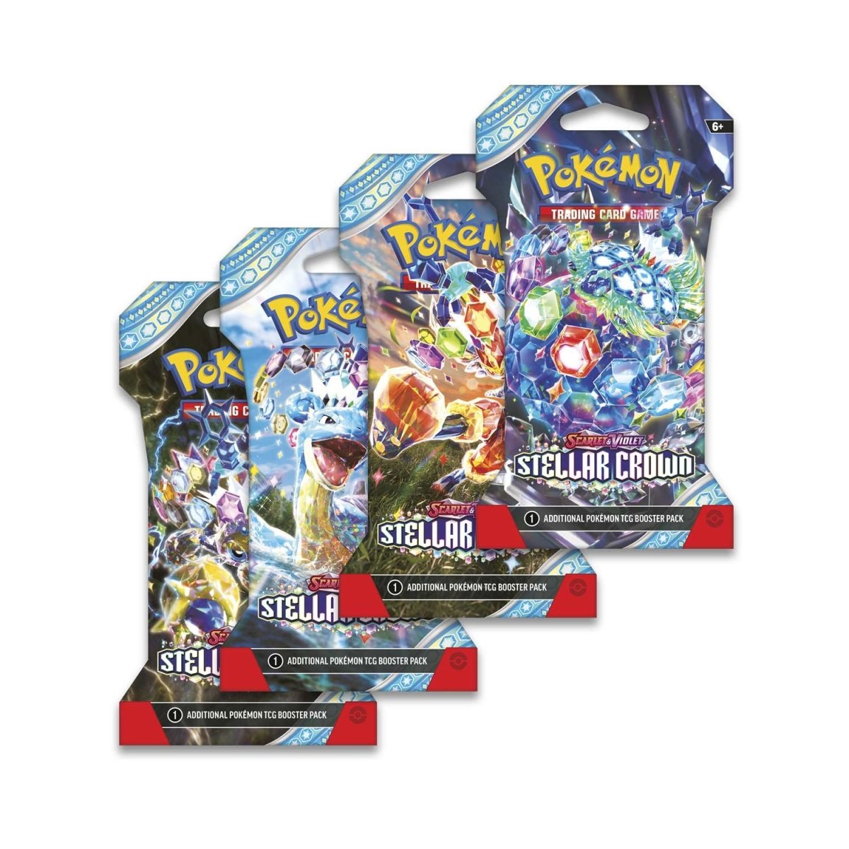 Pokémon TCG Scarlet & VioletStellar Crown Sleeved Booster Pack (10 Cards) Pokémon Center