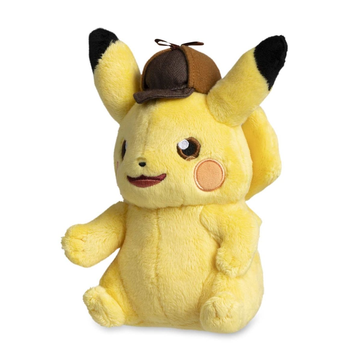 Detective Pikachu Returns: Detective Pikachu Plush - 8 ¼ In.