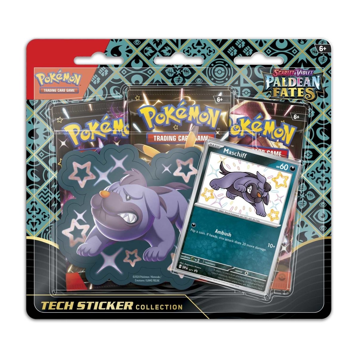 Pokémon TCG: Scarlet & Violet-Paldean Fates Tech Sticker