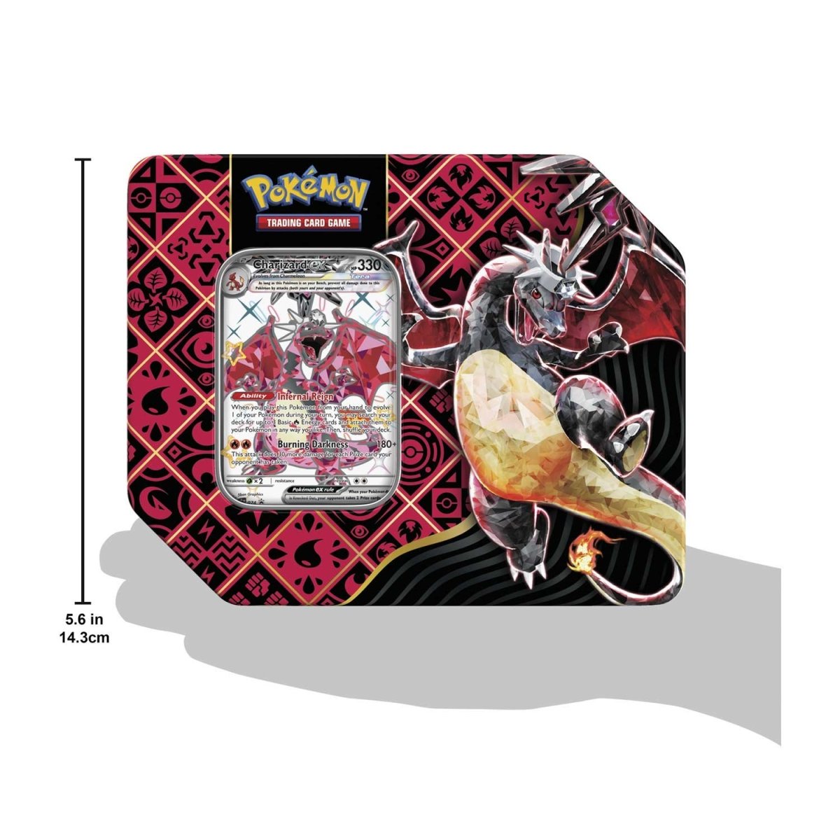 Pokémon TCG: Scarlet & Violet-Paldean Fates Tin (Shiny
