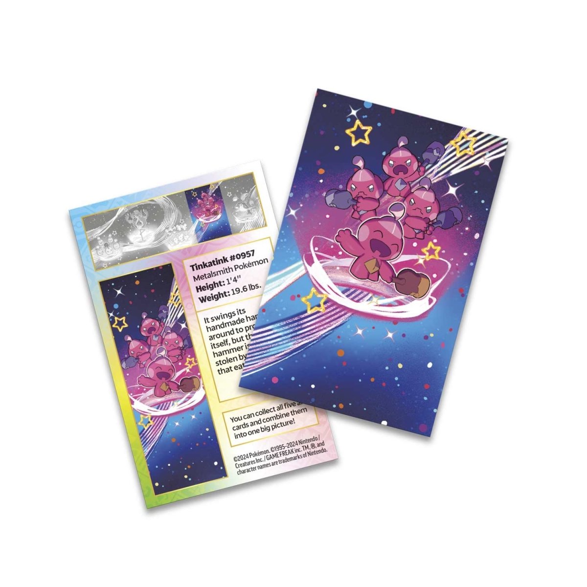 Pokmon TCG: Scarlet & Violet-Paldean Fates Mini Tin (Tinkatink) Pokmon TCG: Scarlet & Violet-Paldean Fates Mini Tin (Tinkatink)