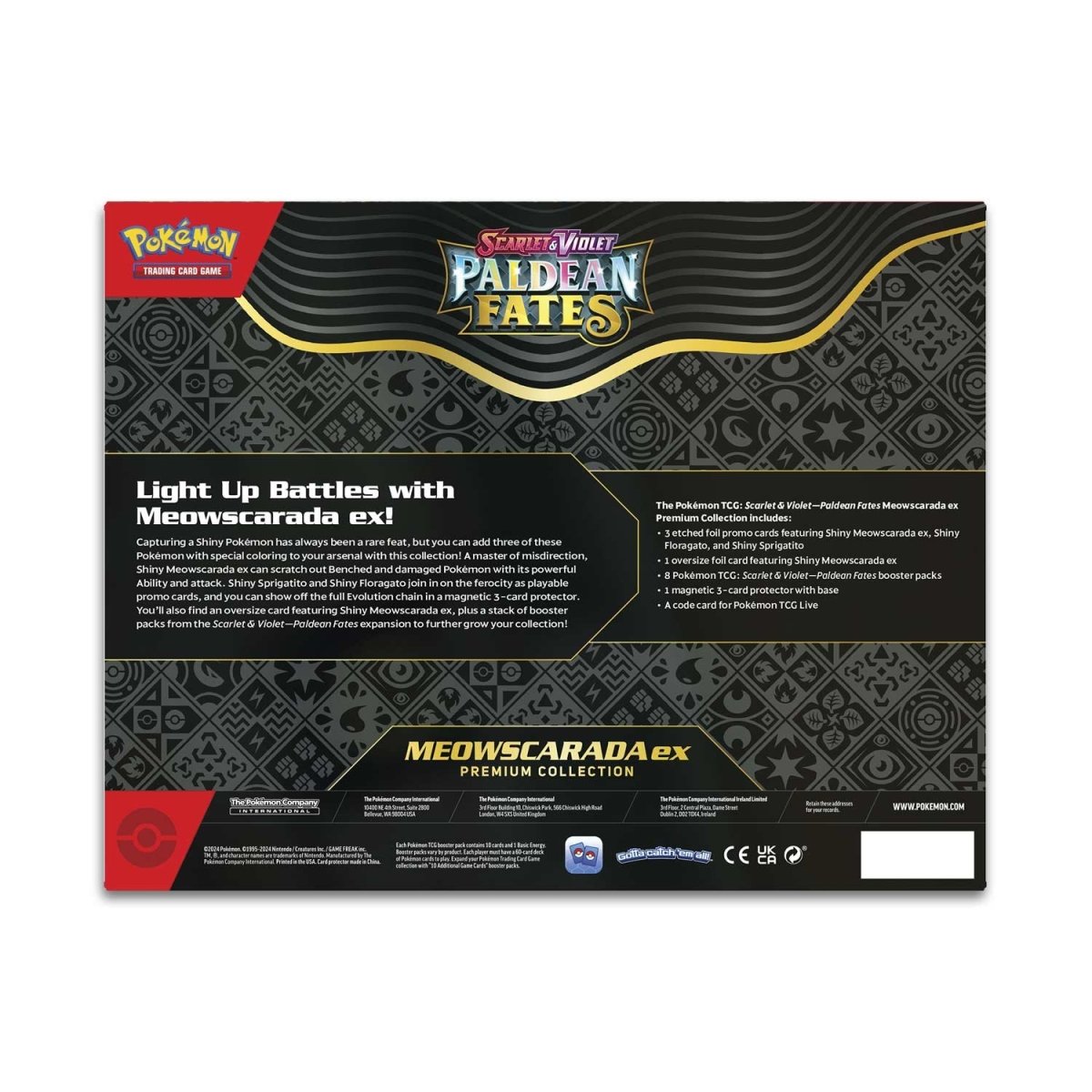 Pokémon TCG: Scarlet & Violet-Paldean Fates Meowscarada ex