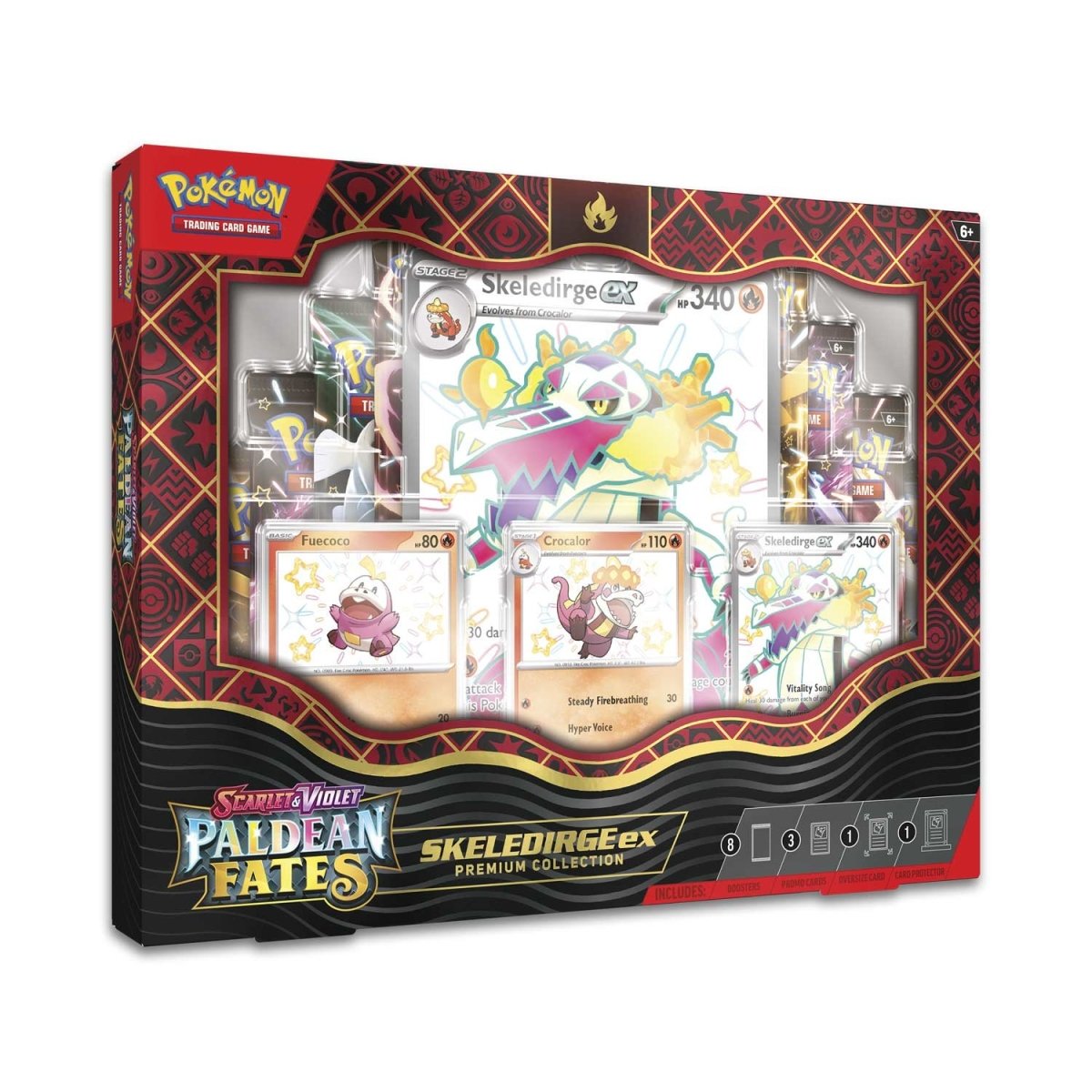 Pokémon TCG: Scarlet & Violet-Paldean Fates Skeledirge ex