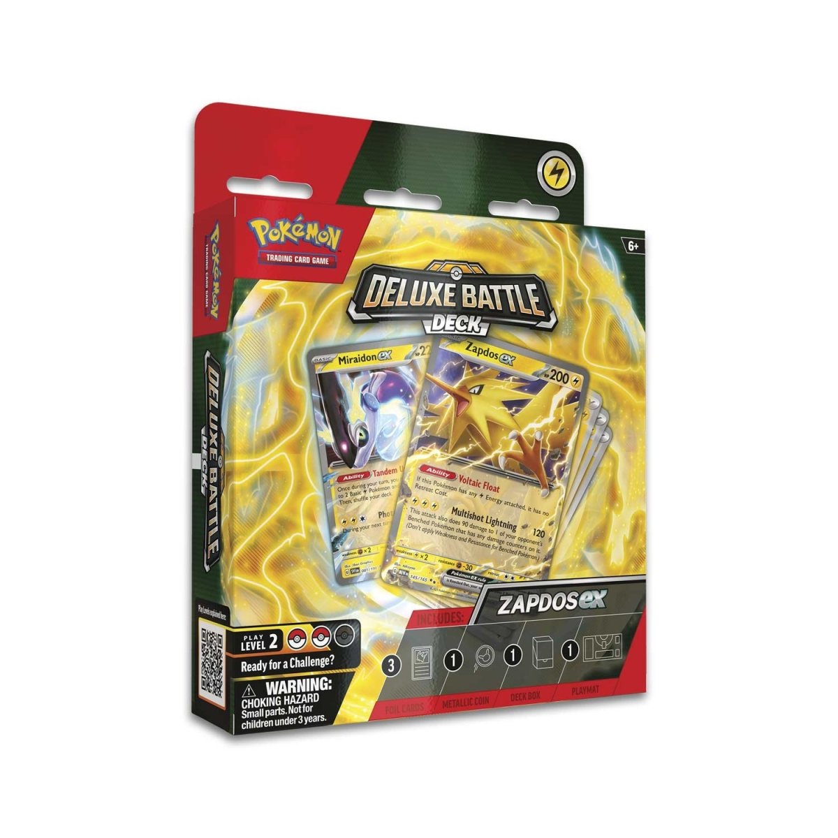Pokémon TCG: Zapdos ex Deluxe Battle Deck | Pokémon Center UK