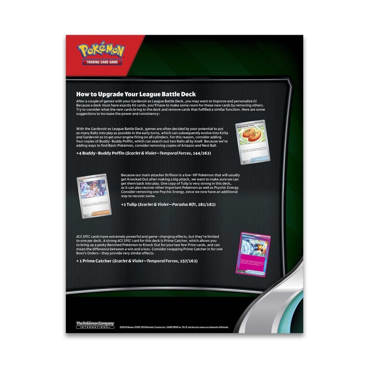 Pokémon TCG Gardevoir ex League Battle Deck Pokémon Center Canada Official Site