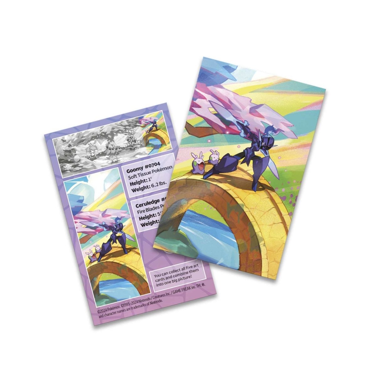 Pokémon TCG Vibrant Paldea Mini Tin (Goomy & Ceruledge) Pokémon Center Official Site