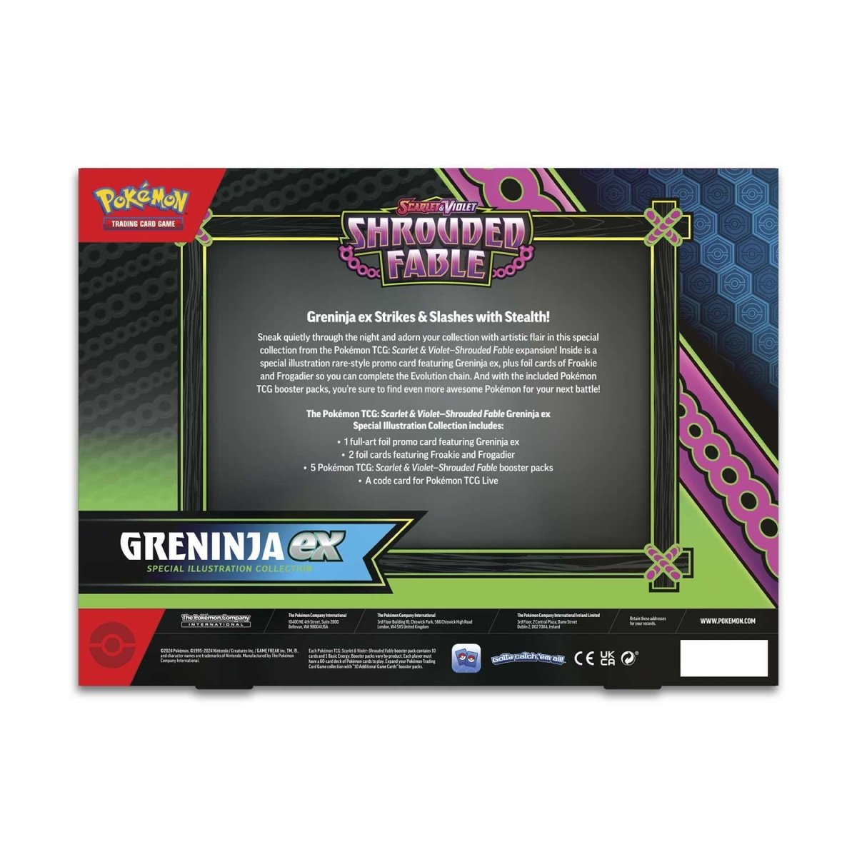 Pokémon TCG: Scarlet & Violet-Shrouded Fable Greninja ex