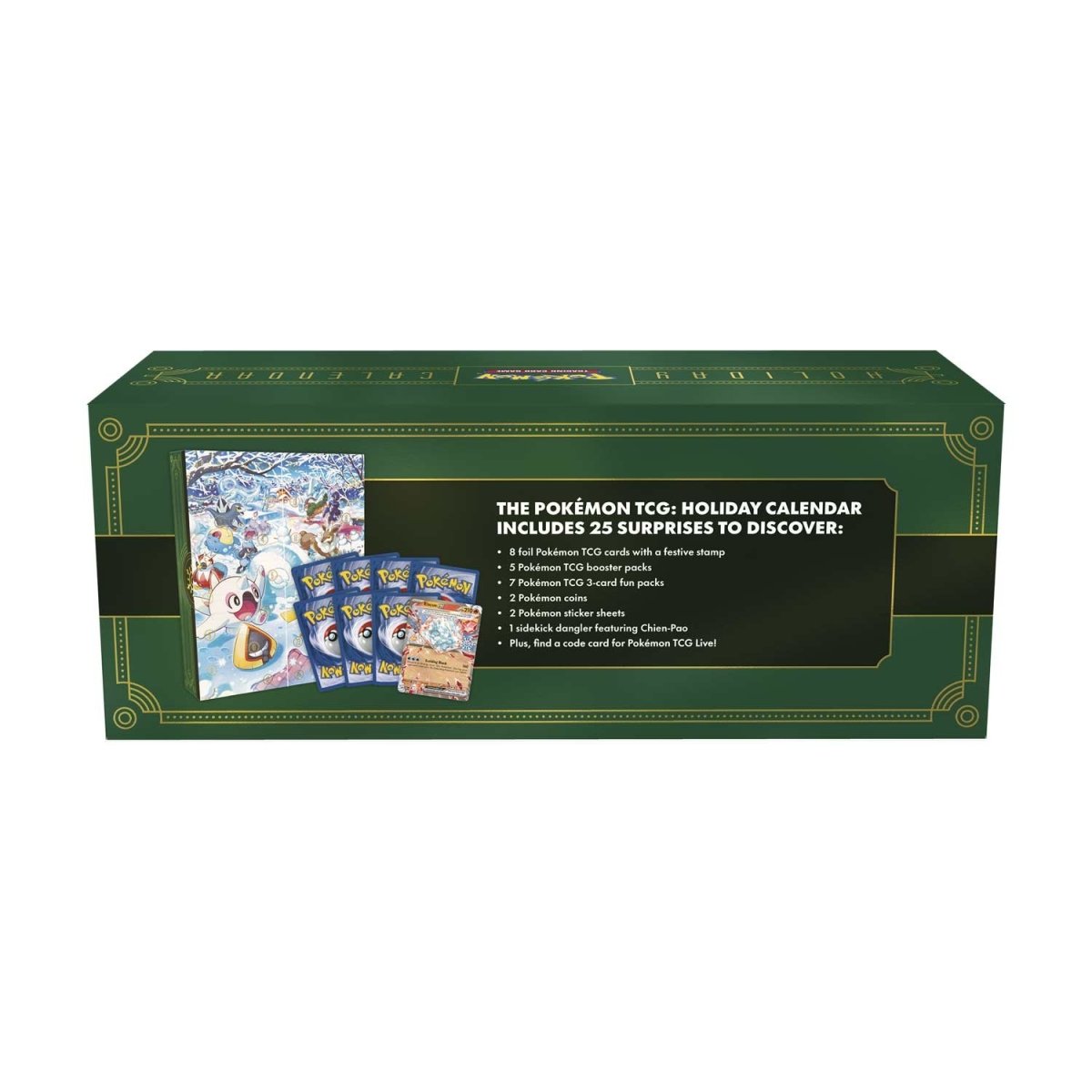Pokémon TCG: Holiday Calendar (Chien-Pao, Frigibax, Cetoddle