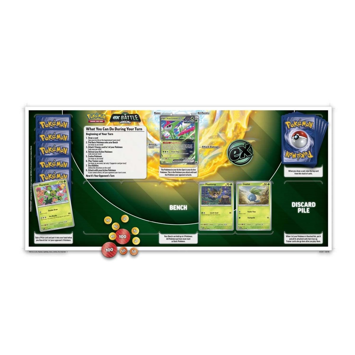 Pokémon TCG: Iron Leaves ex Battle Deck | Pokémon Center