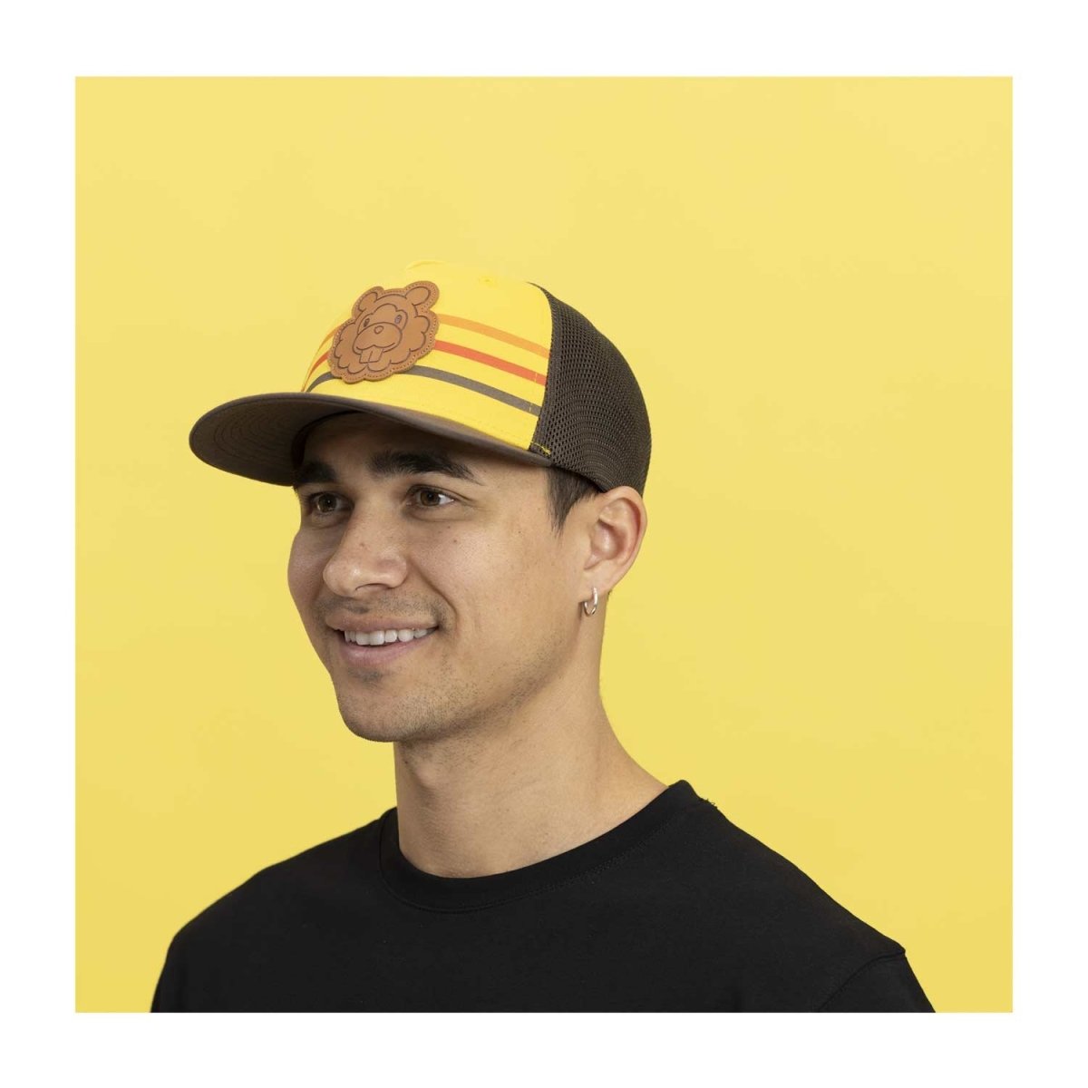 Bidoof Stripe Trucker Hat (One Size-Adult)