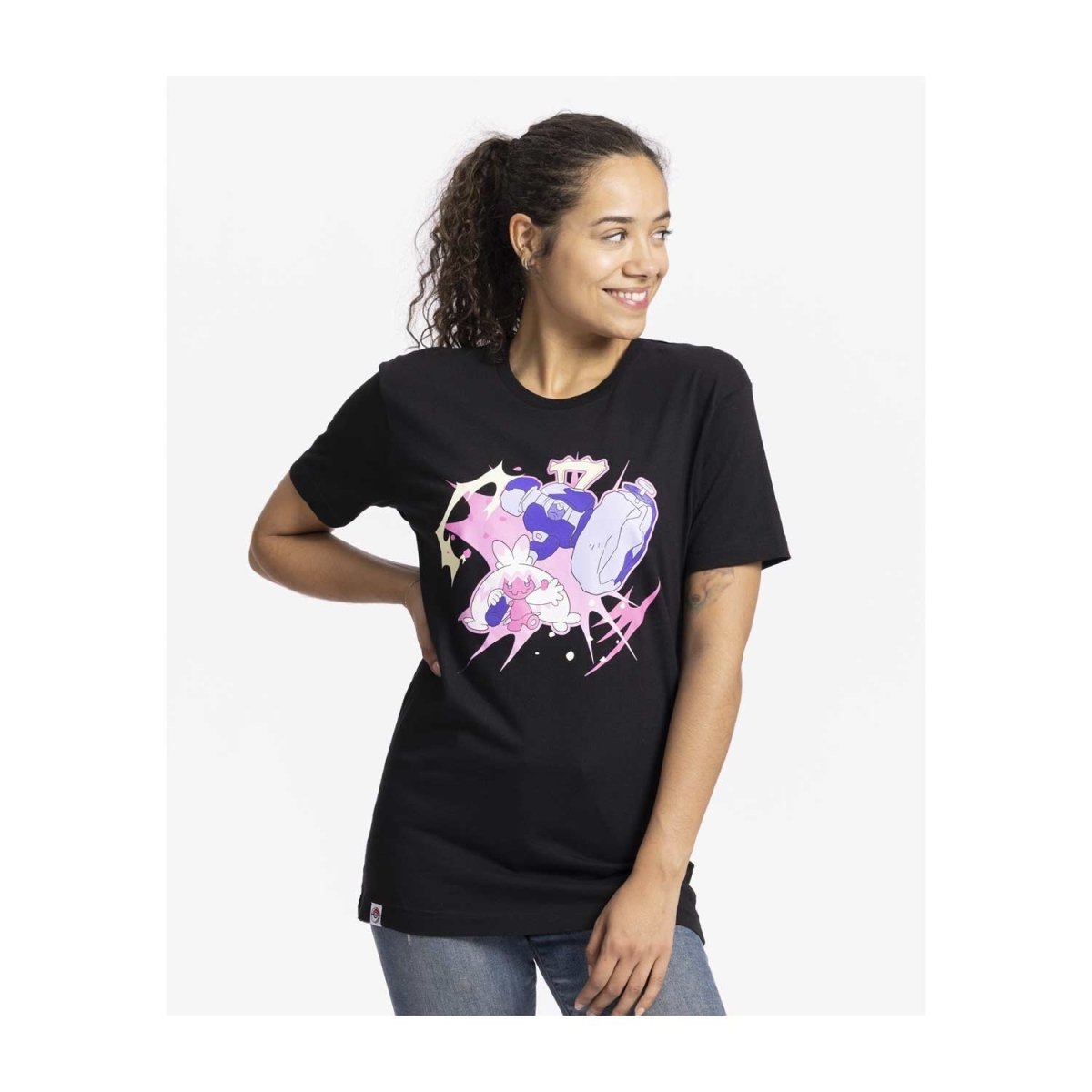 【COVERNAT】 Pokemon Balance Cool Cotton T-shirt‐BLACK Pokemon Balance Cool Cotton T-Shirt Black - 커버낫