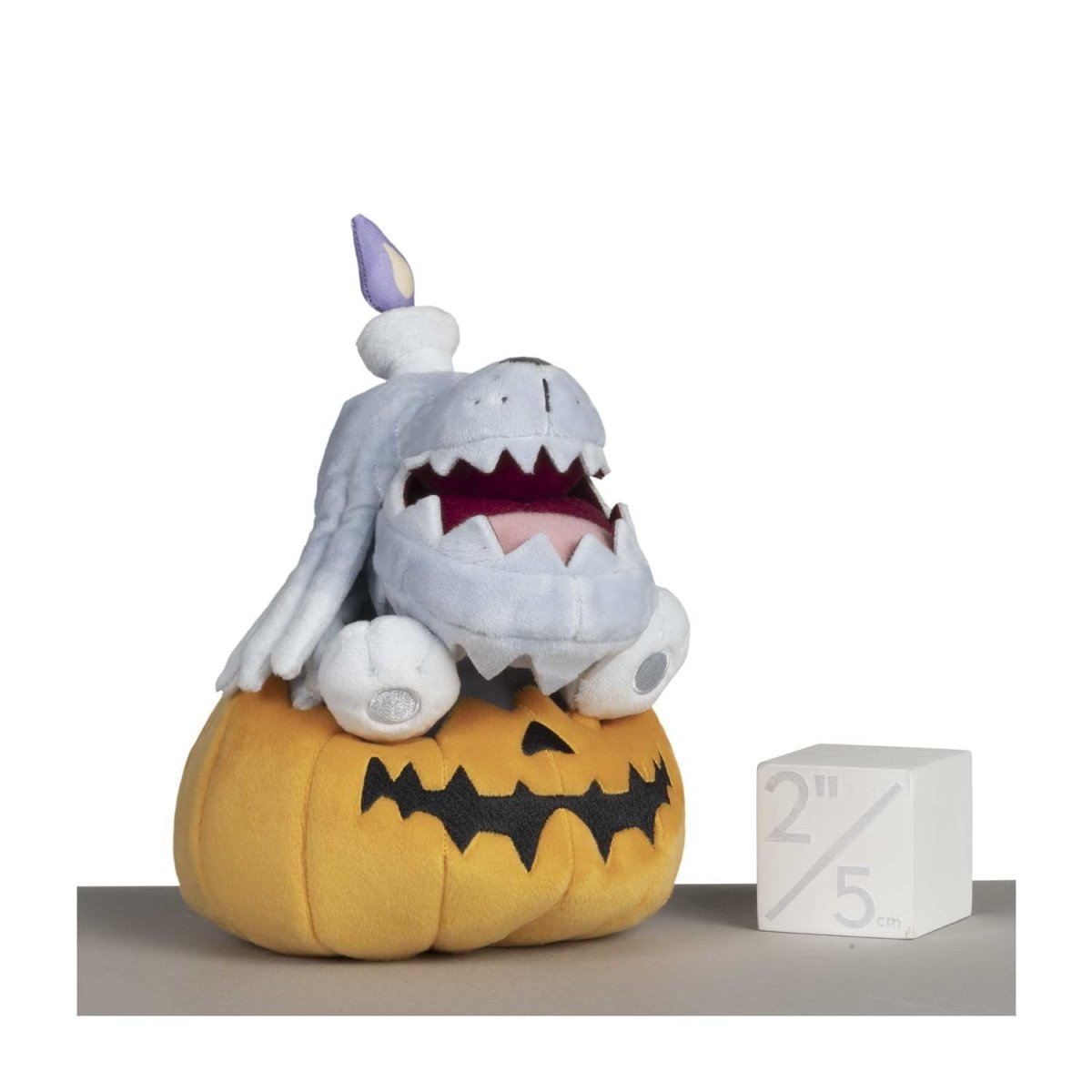 Pokémon Tricks & Treats 2023: Greavard Wearing Houndstone Pumpkin