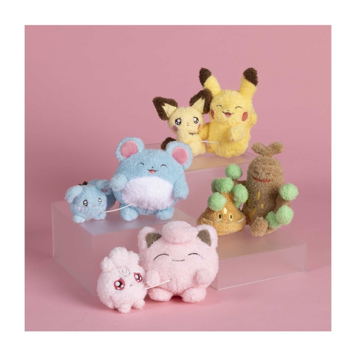 Igglybuff Jigglypuff Pokemon Sweet Support Plush 6 In. Pokemon Center Official Site